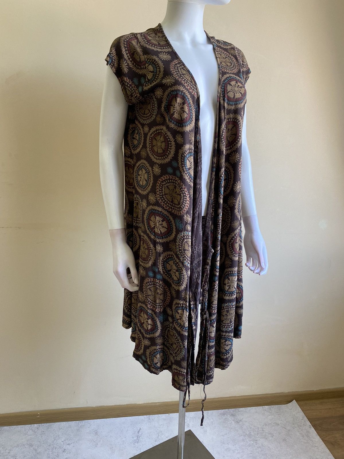 Gudrun Sjoden Gudrun Sjoden Floral Short Sleeve Knee Length Wrap Dress Size M / US 6-8 / IT 42-44 - 4 Thumbnail