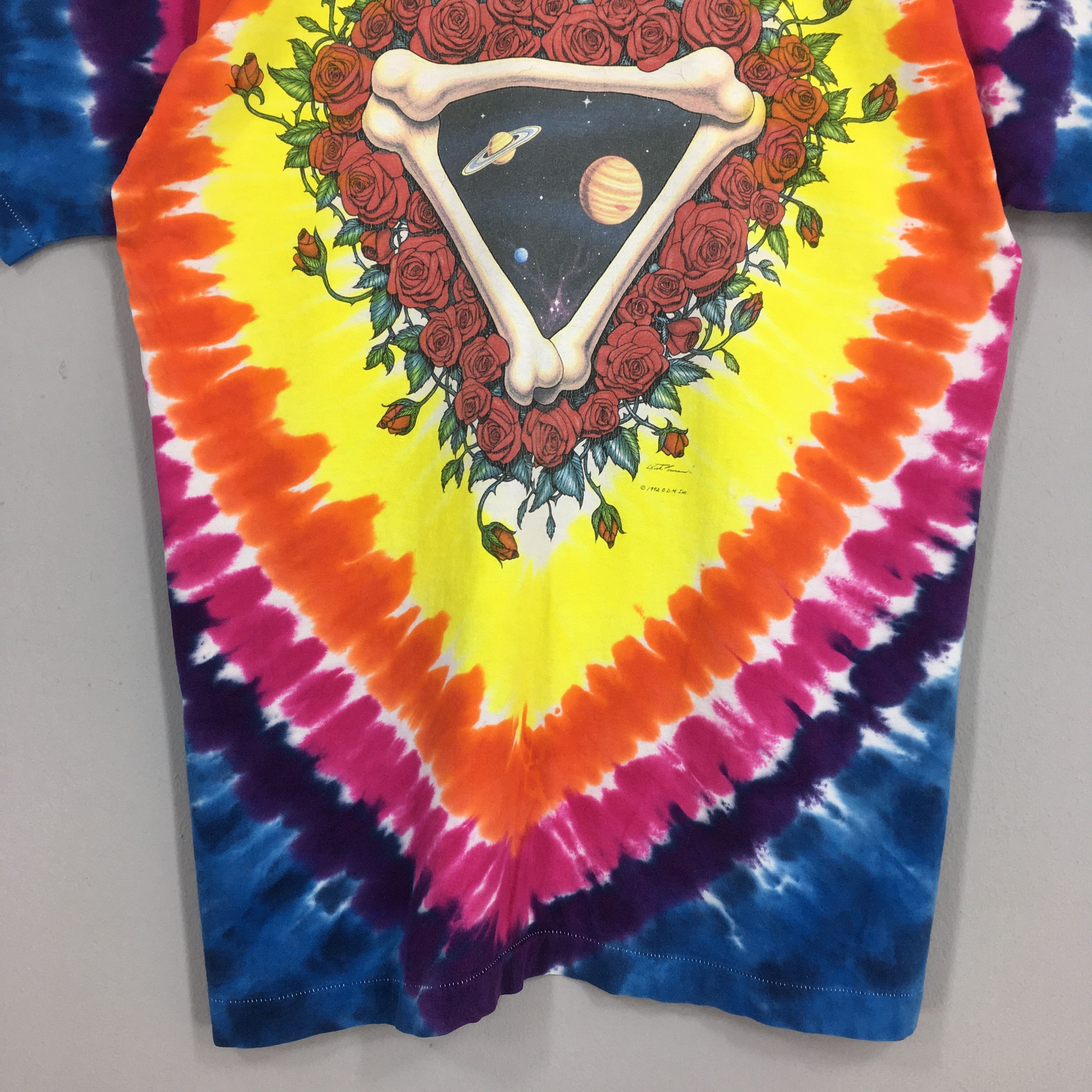 Band Tees Liquid Blue Grateful Dead Rock Tie Dye Tshirt 2XLarge Size US XXL / EU 58 / 5 - 9 Thumbnail