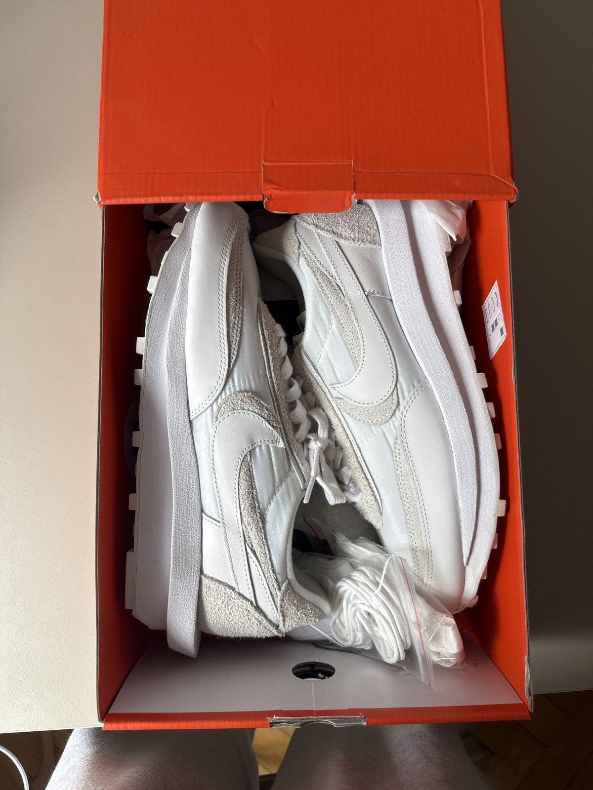 Nike × Sacai Nike LD waffle Sacai White Size US 8.5 / EU 41-42 - 1 Thumbnail