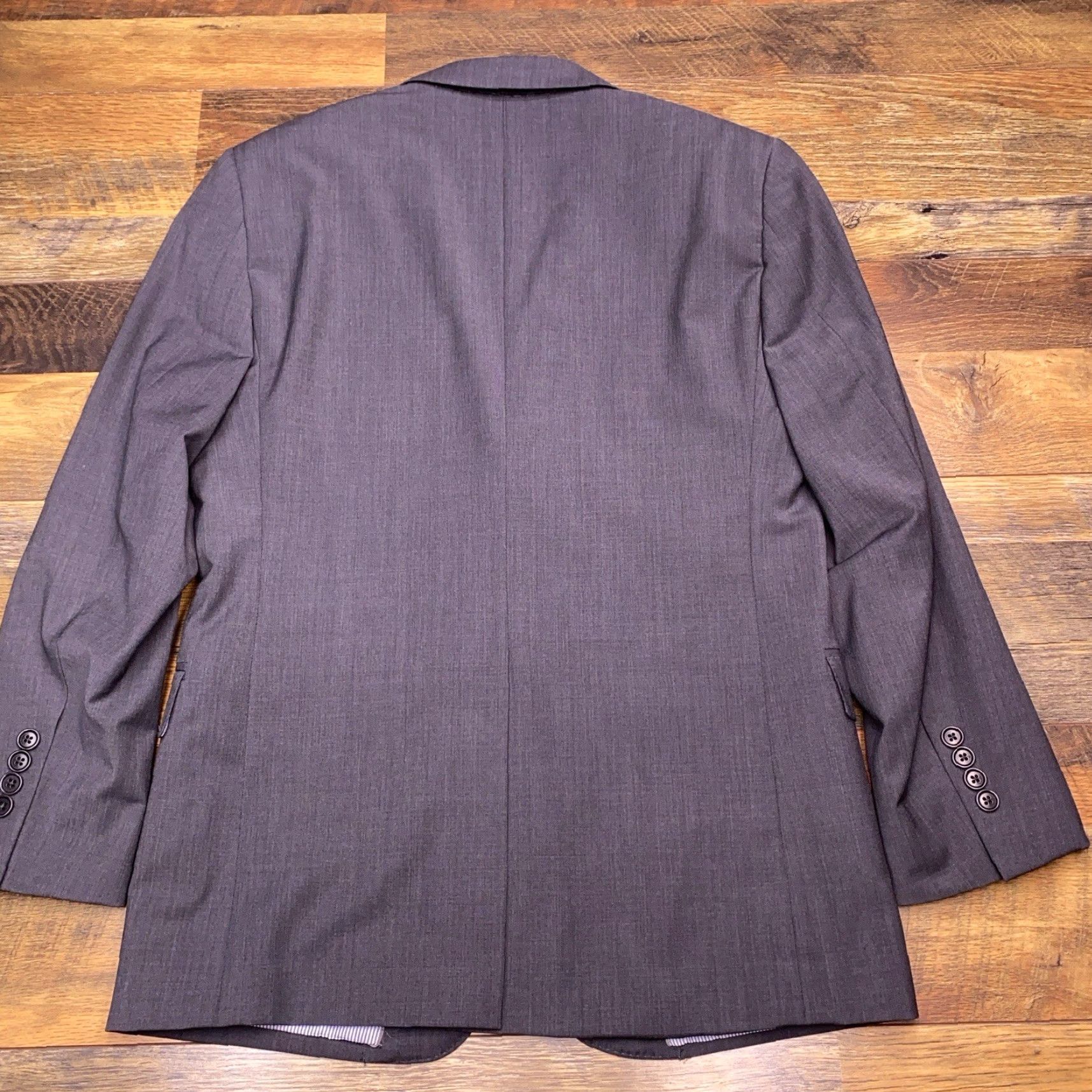 Brooks Brothers Brooks Brothers Explorer Regent Fit Blazer 38 Short Gray Wool Stretch New Size US 38 / EU 54 - 2 Thumbnail