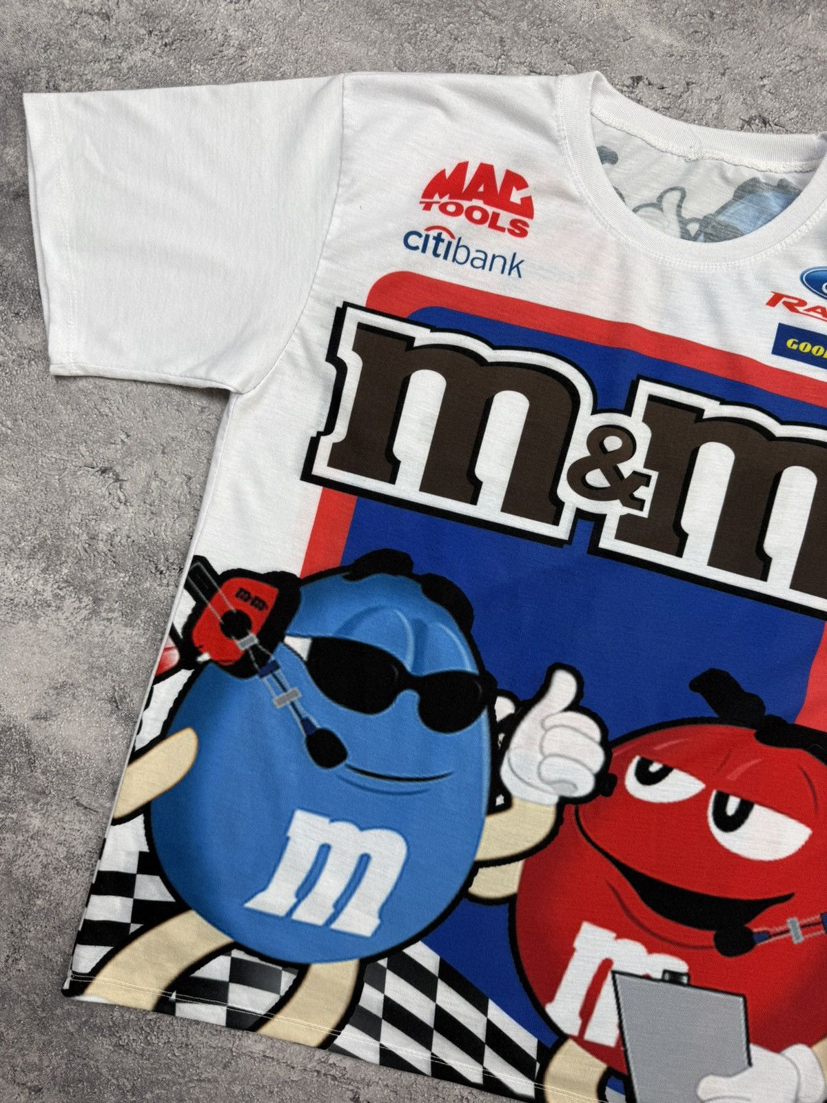 Vintage Vintage M&M’s Racing T-Shirt Y2K Streetwear Size US M / EU 48-50 / 2 - 9 Thumbnail