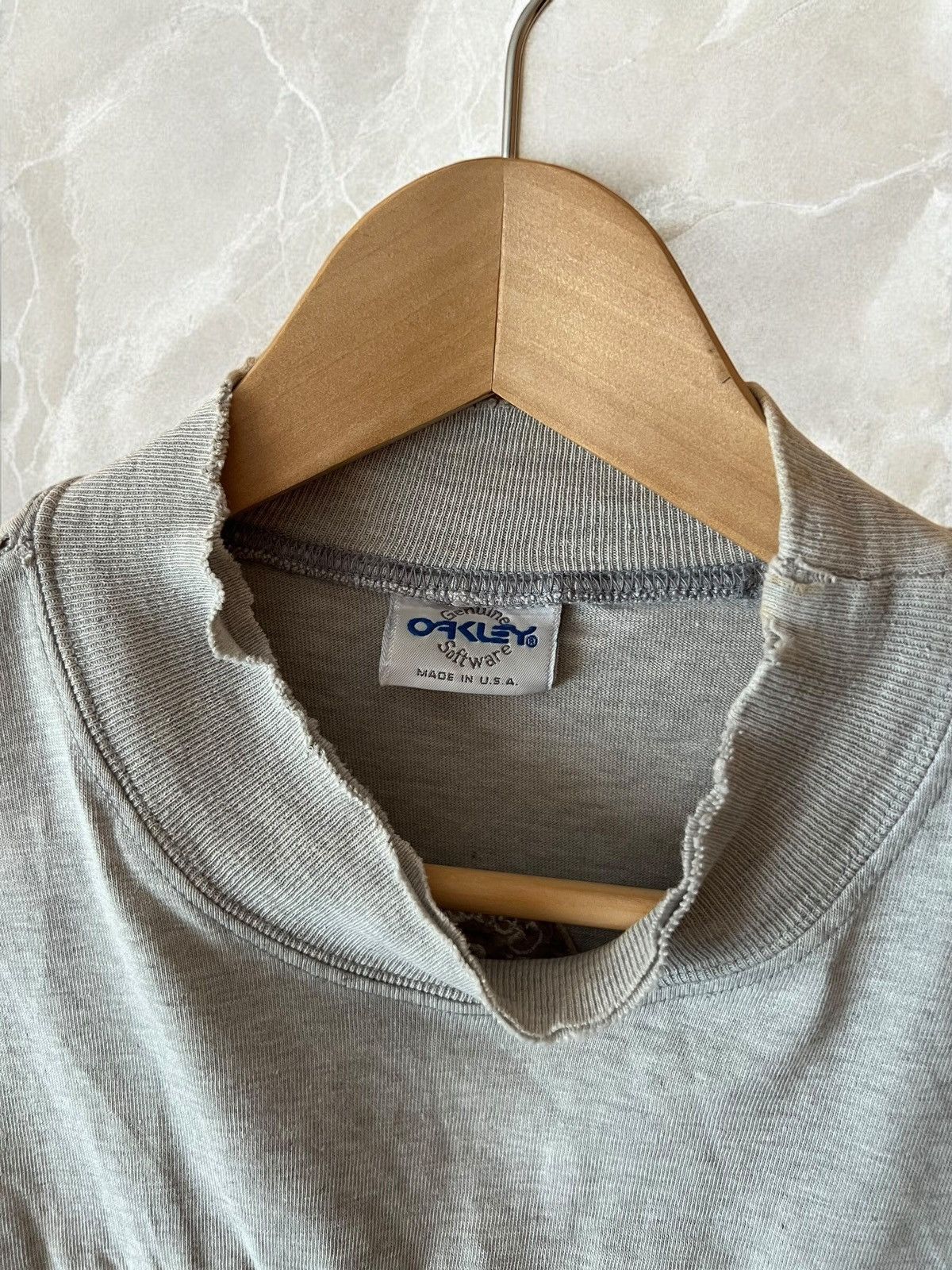 Oakley × Vintage OAKLEY MADE IN USA Vintage logo EMBROIDERED 90s rare retro Size US L / EU 52-54 / 3 - 5 Thumbnail