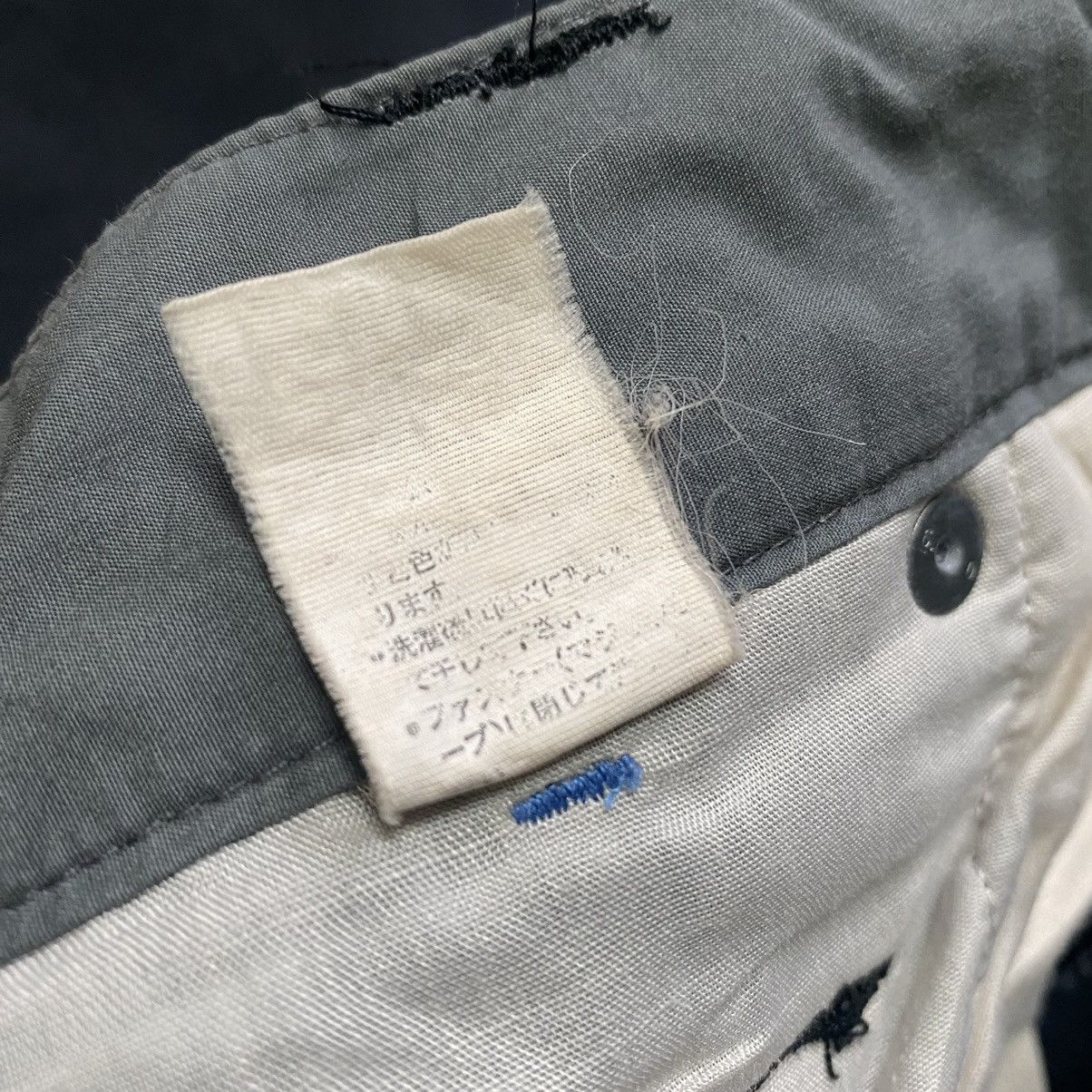 Japanese Brand SOLJAH Velcro Strap Baggy Pants Similar Girbaud Size US 32 / EU 48 - 17 Thumbnail