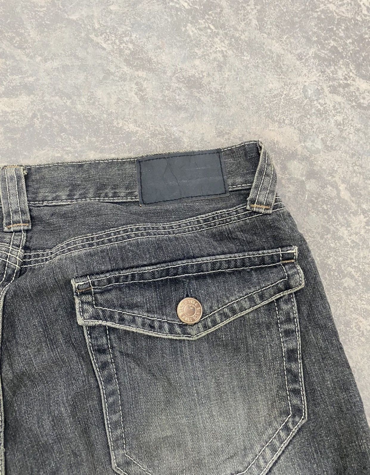 Hysteric Glamour Flareee☠️ Vintage Uniqlo Bootcut Jeans 80s 90s Punk Size US 34 / EU 50 - 11 Thumbnail