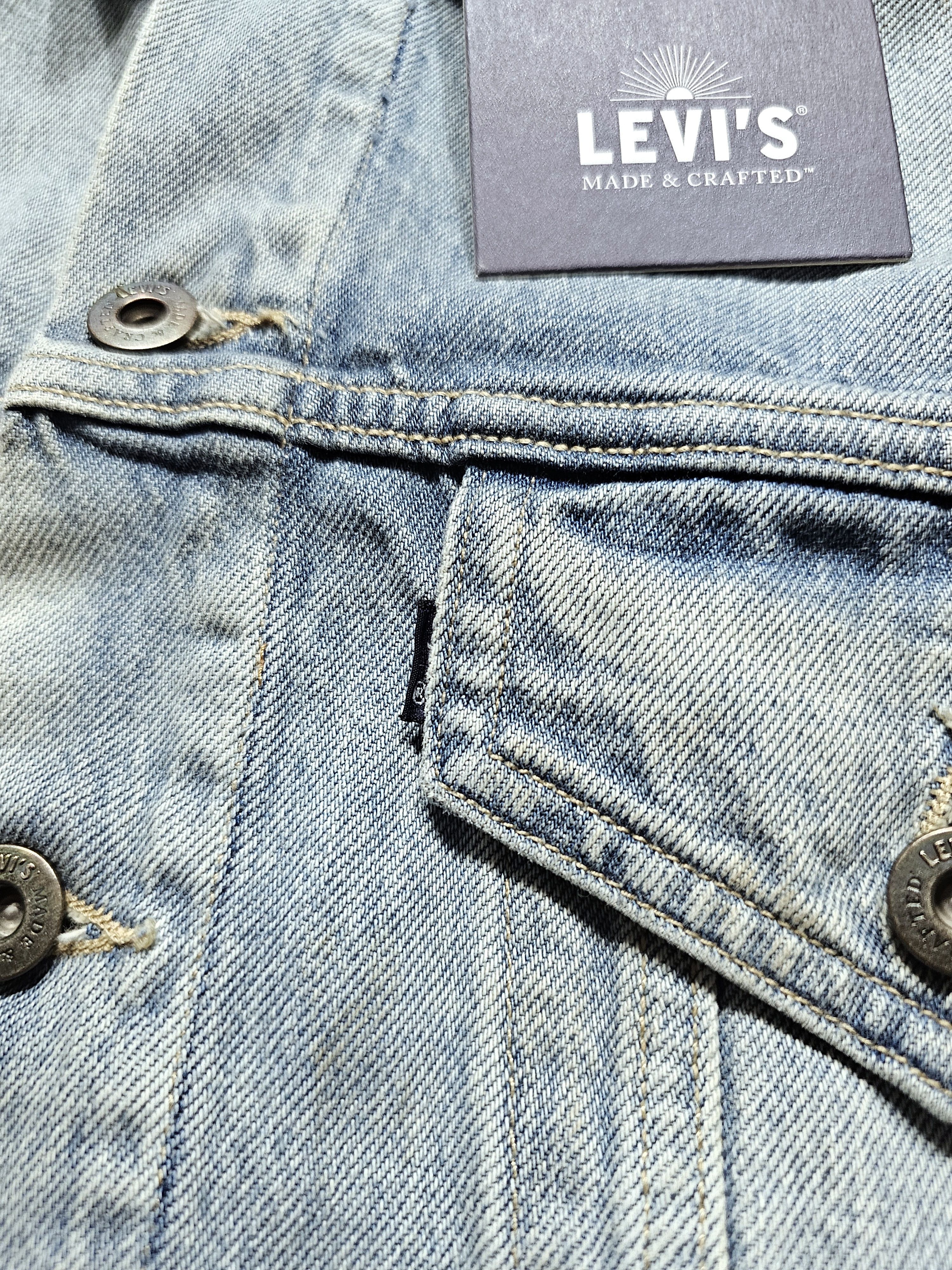 Levi's Made & Crafted Levi's Made & Crafted Selvedge Patchwork Denim Jacket Size L / US 10 / IT 46 - 8 Thumbnail