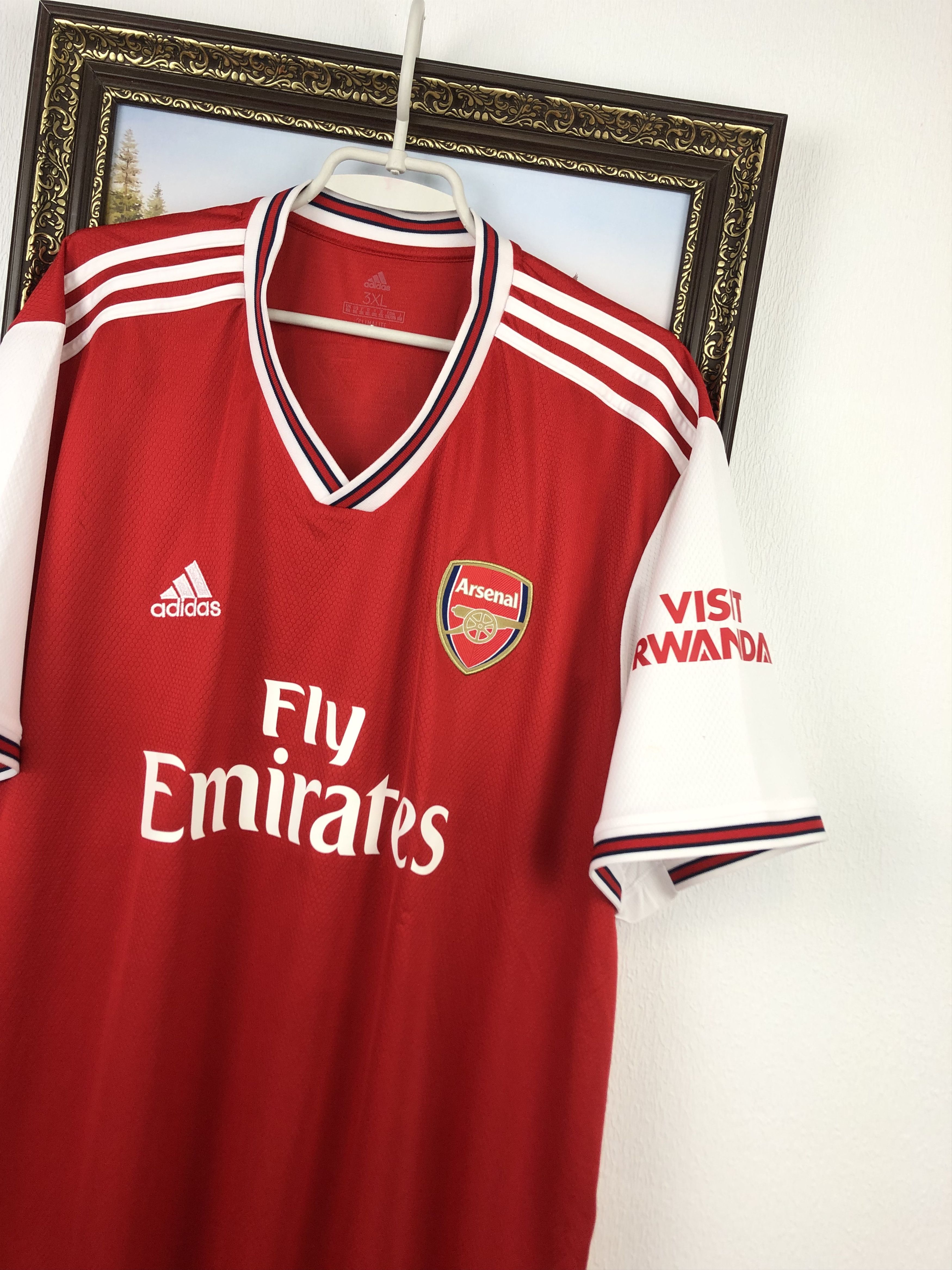 Adidas Arsenal football shirt 2019 #9 Lacazette Jersey Tee Hype Size US XXL / EU 58 / 5 - 5 Thumbnail