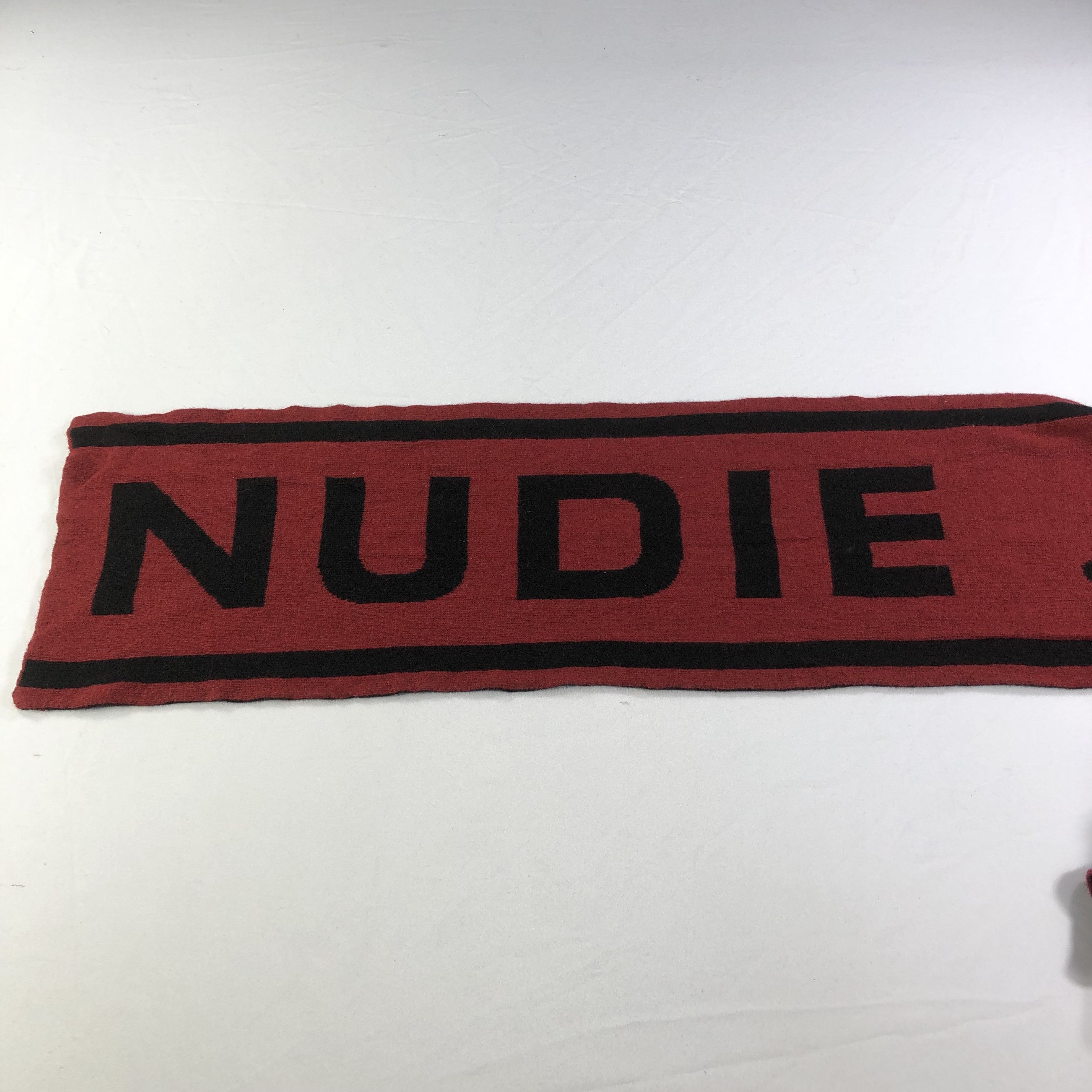 Nudie Jeans Nudie Jeans Co Wool Scarf Muffler V1495 Size ONE SIZE - 2 Thumbnail