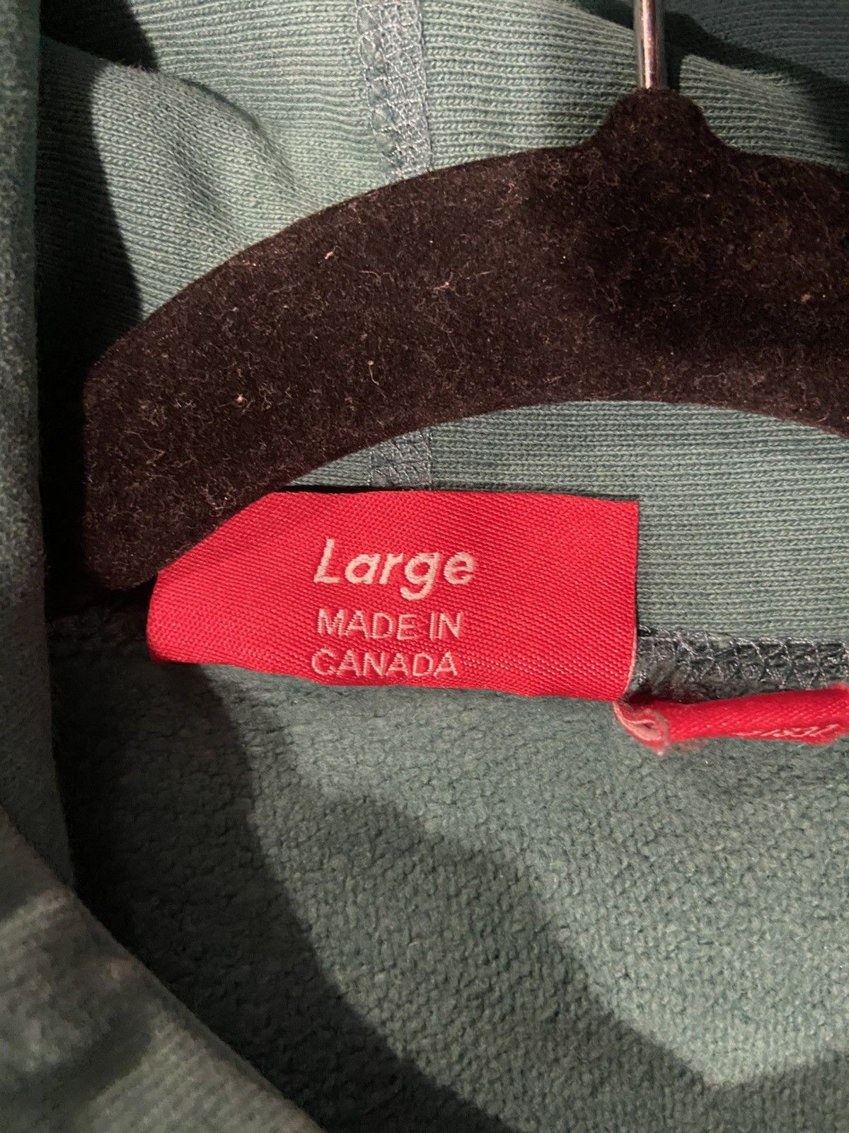 Supreme Supreme green/turquoise hoodie Size US L / EU 52-54 / 3 - 4 Thumbnail