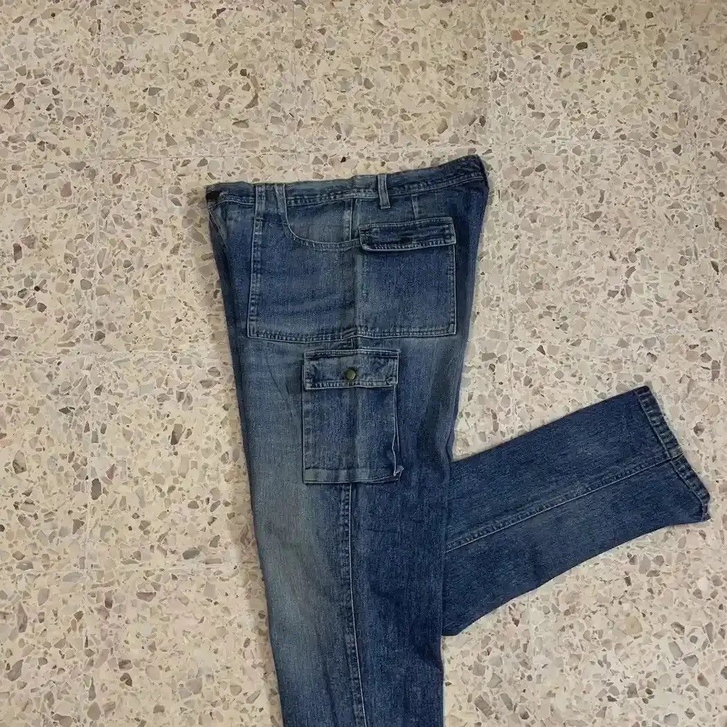 Hiroshi Fujiwara Japanese FUJI MARK Utility Jeans Trousers Cargo Pants W32 Size US 32 / EU 48 - 13 Thumbnail