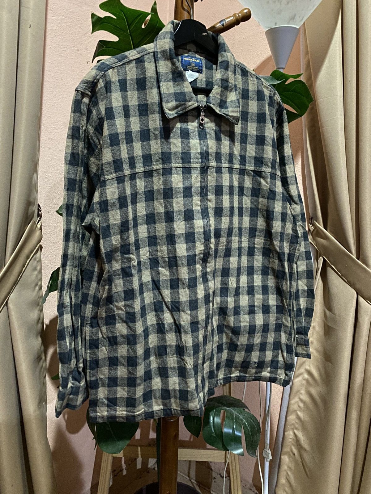 Woolrich Woolen Mills Vintage Woolrich Buffalo Check Flannel Zip Jacket Size US L / EU 52-54 / 3 - 6 Thumbnail