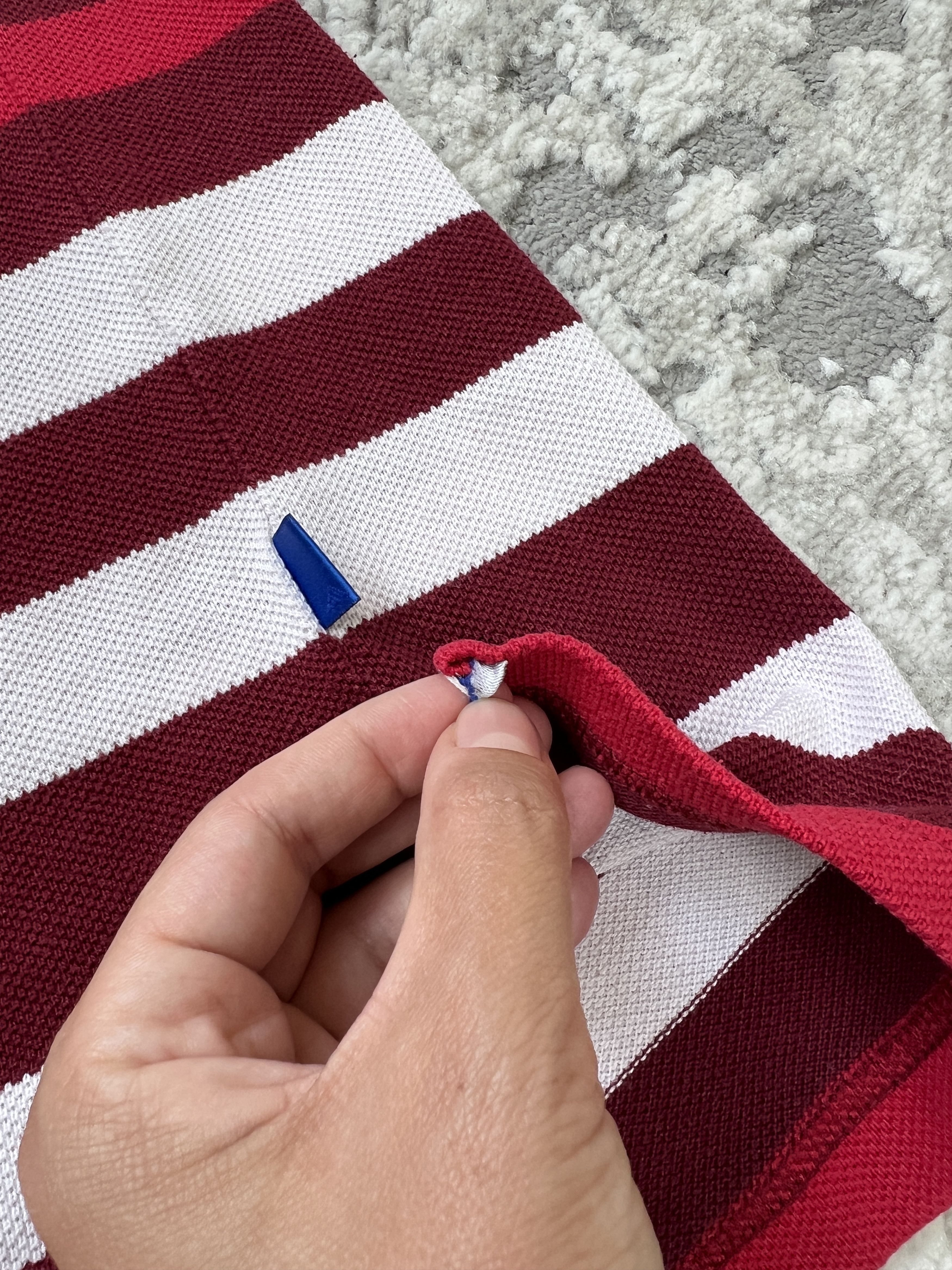 Adidas Vintage Adidas Striped Polo Shirt - Corporate Logo Line Size US S / EU 44-46 / 1 - 7 Thumbnail