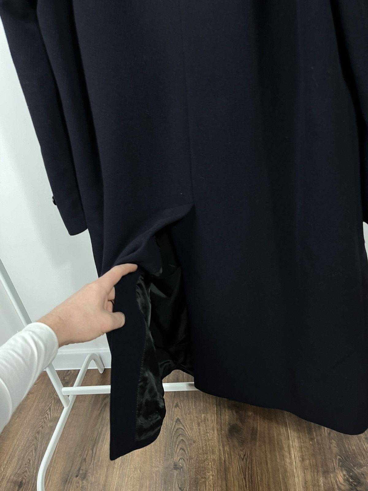 Pierre Cardin Pierre Cardin Wool Cashmere Coat Navy Blue XL Size US XL / EU 56 / 4 - 15 Thumbnail