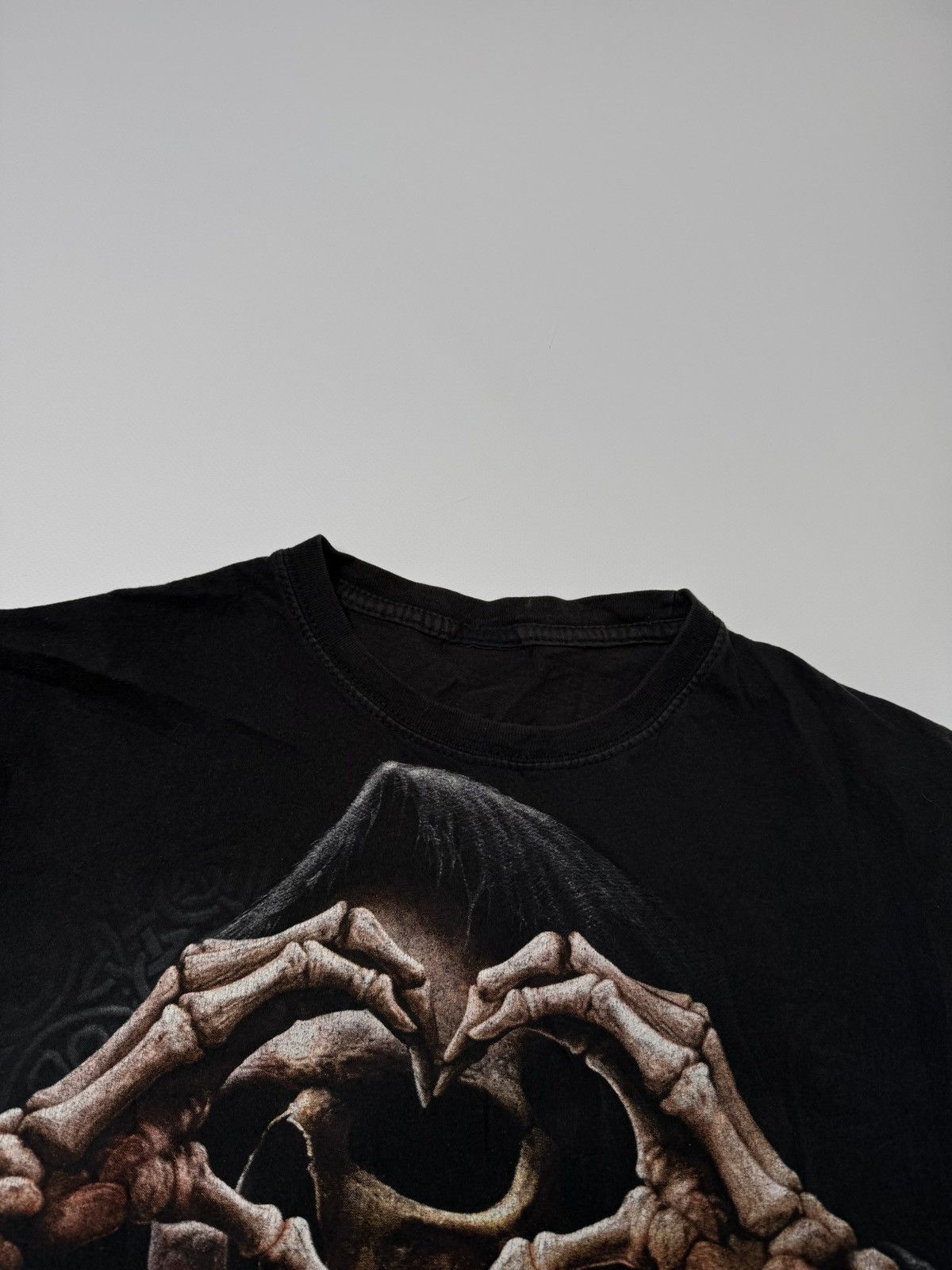 If Six Was Nine Vintage washed avant garde tee swag y2k skeleton 90s skate Size US M / EU 48-50 / 2 - 4 Thumbnail