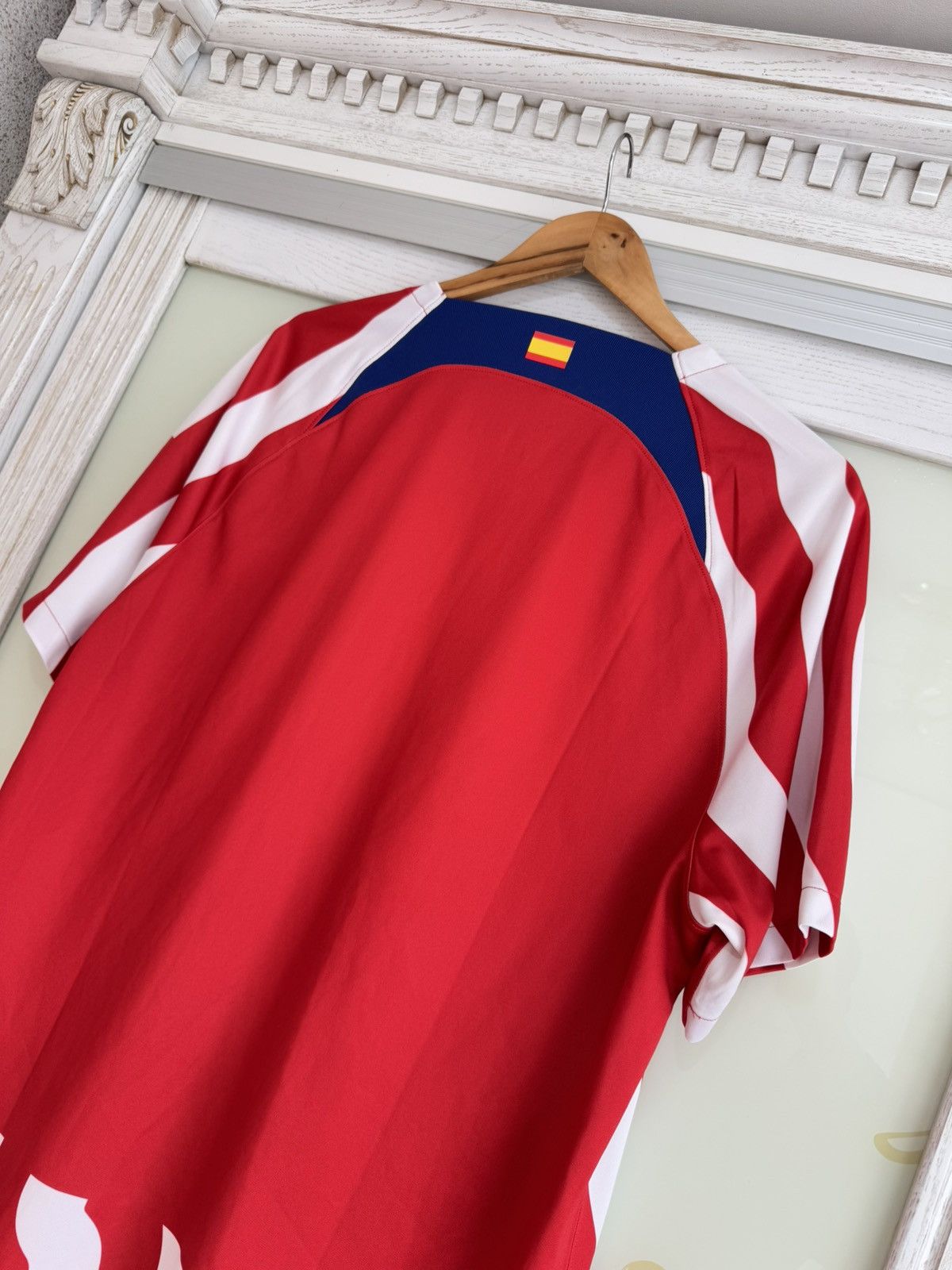 Nike Atletico Madrid 2022-2023 Home Soccer Jersey Football Kit Size US XL / EU 56 / 4 - 7 Thumbnail