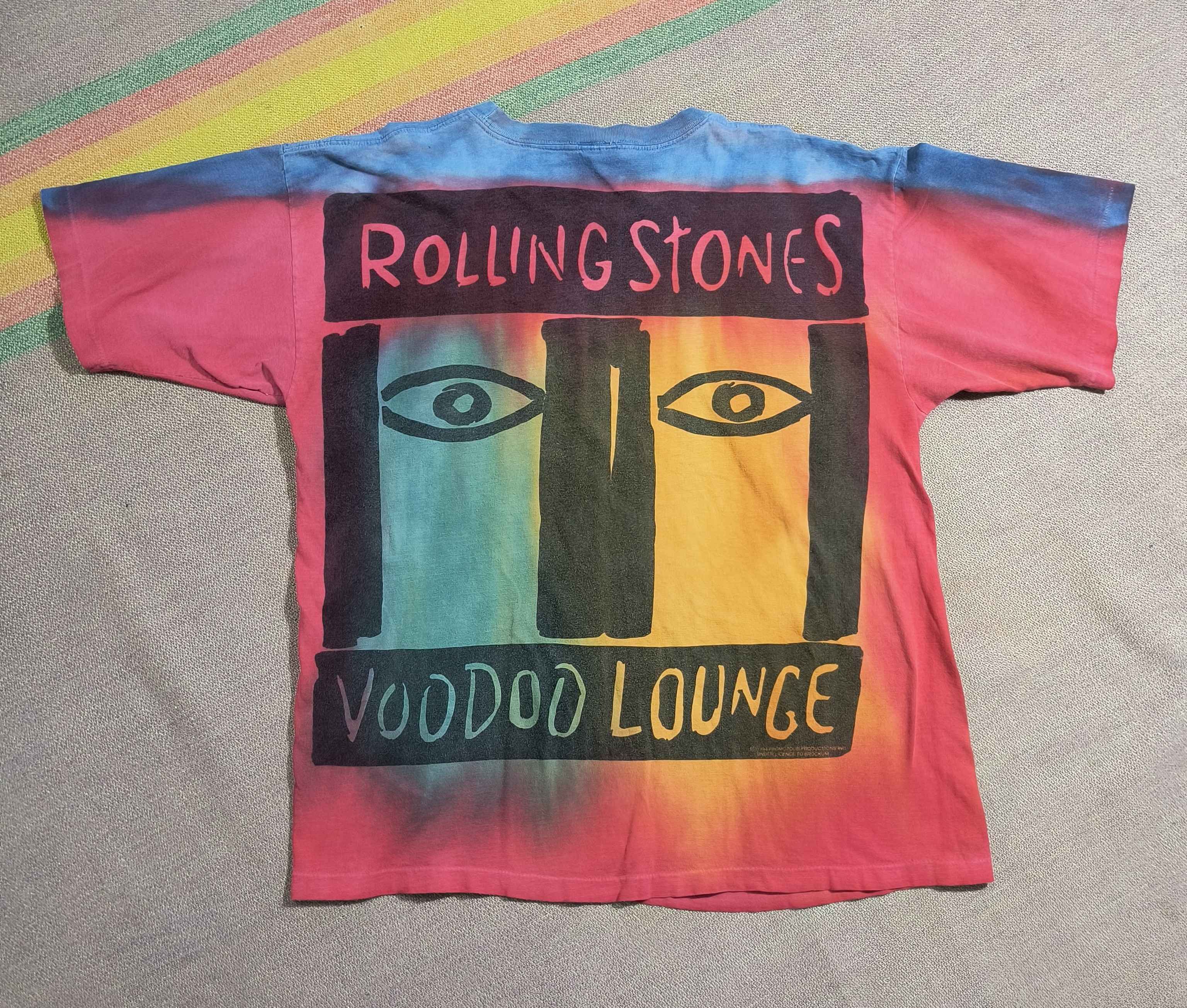 Band Tees Vintage Rolling Stones Voodoo Lounge Tee Size US XXL / EU 58 / 5 - 5 Thumbnail