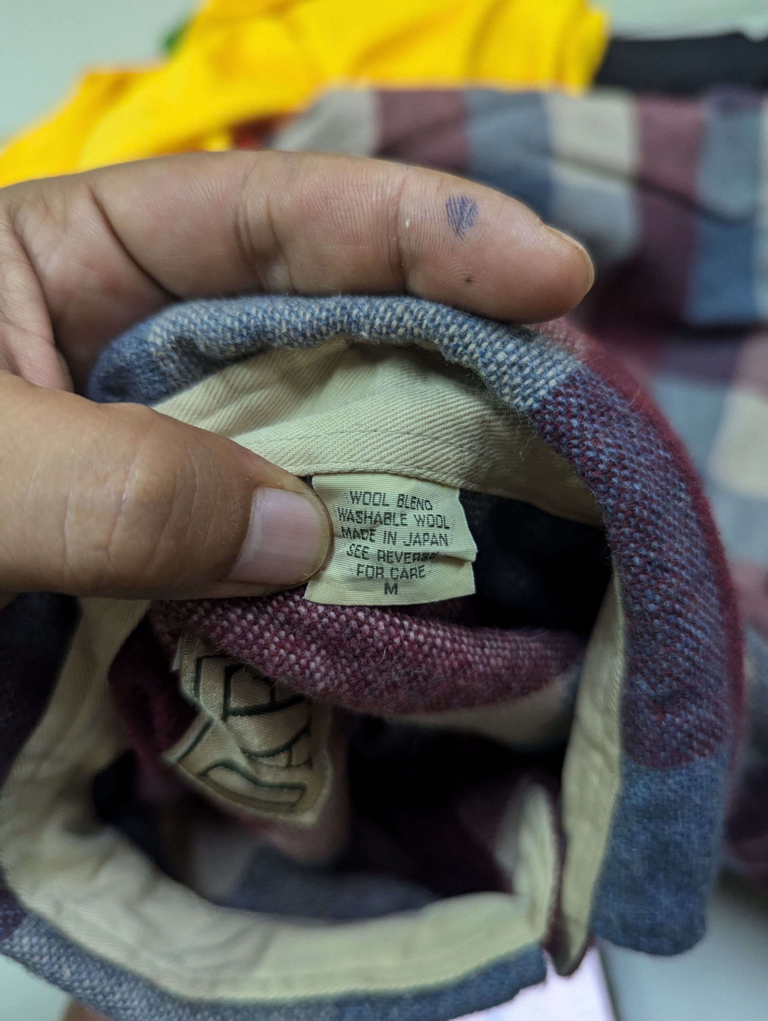 Other Vintage DAF Wool Flannel Shirt Button Ups Made In Japan Size US M / EU 48-50 / 2 - 6 Thumbnail