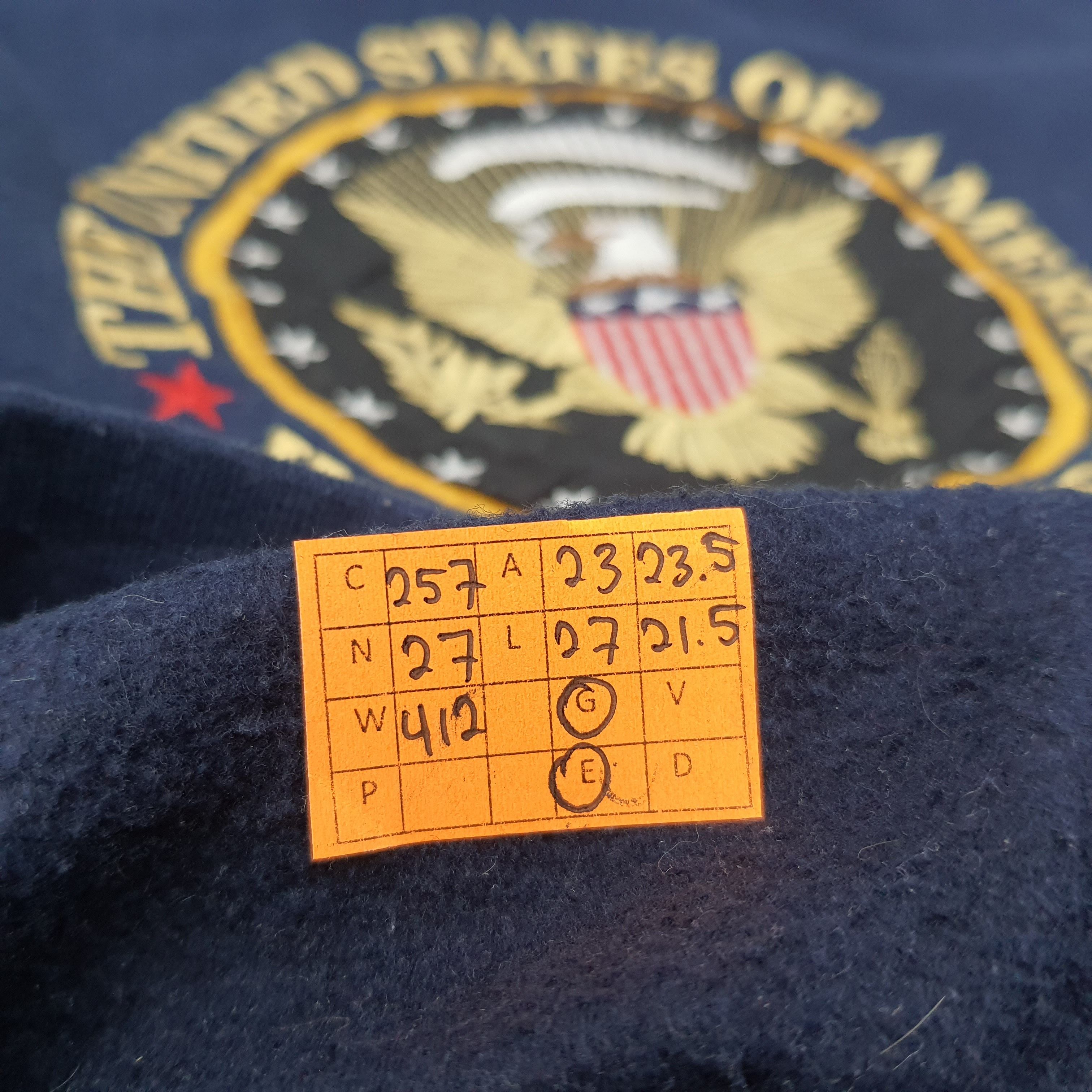 Vintage Vintage Washington DC United State Sweatshirt C257N27 Size US L / EU 52-54 / 3 - 5 Thumbnail