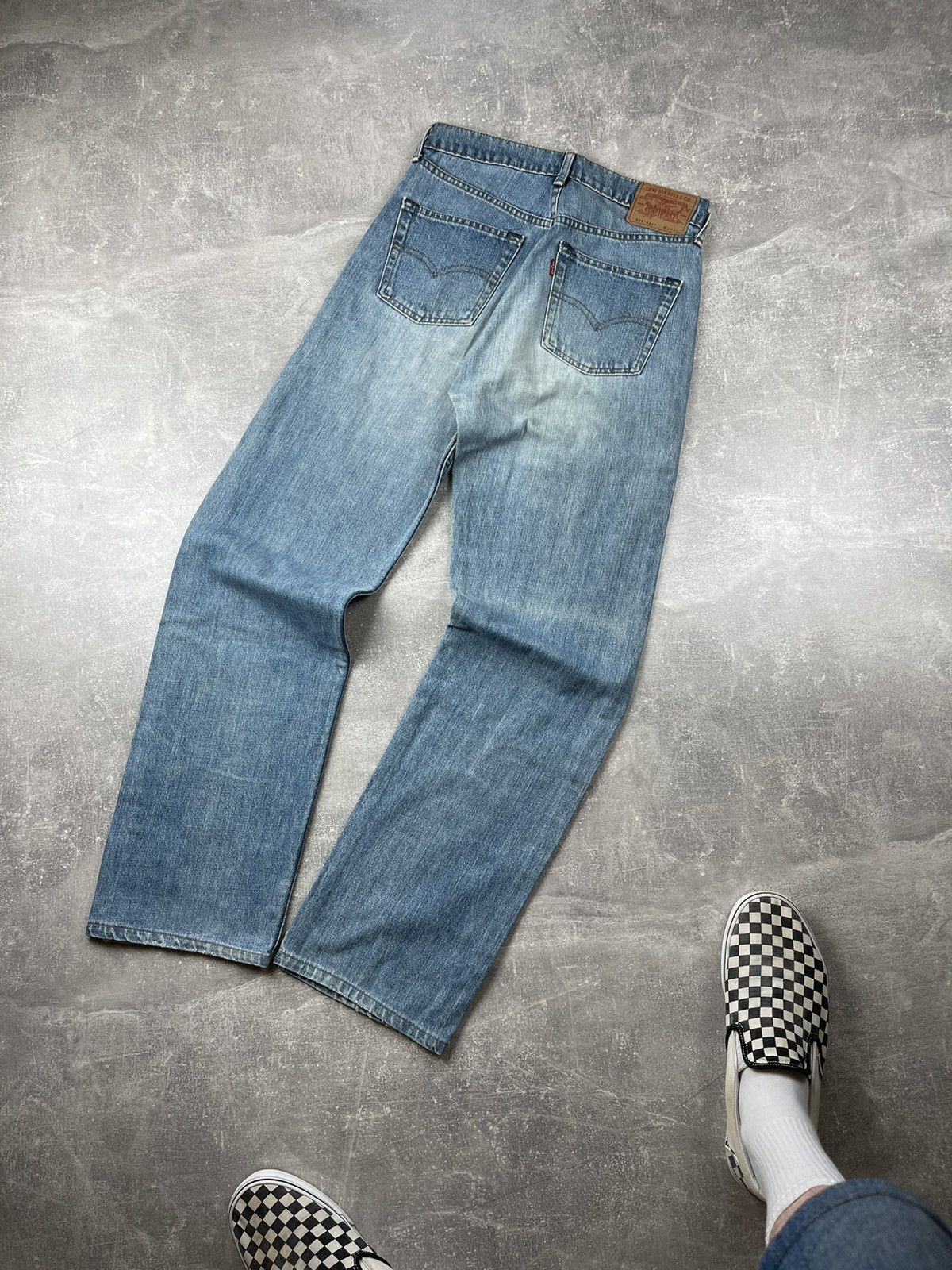 Japanese Brand × Levi's Vintage Clothing × Vintage Levi’s 509 90s Rare Loose Fit Blue Faded Jeans Made in Japan Size US 31 - 1 Thumbnail
