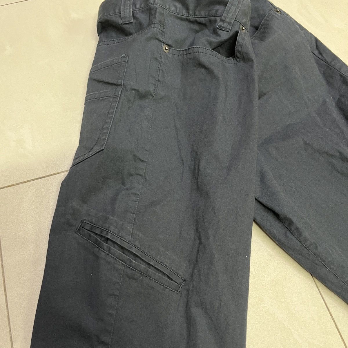 Japanese Brand × Katharine Hamnett London × Vintage Vintage Katharine Hamnett Punk Bootcut Pants Size 28" / US 6 / IT 42 - 6 Thumbnail