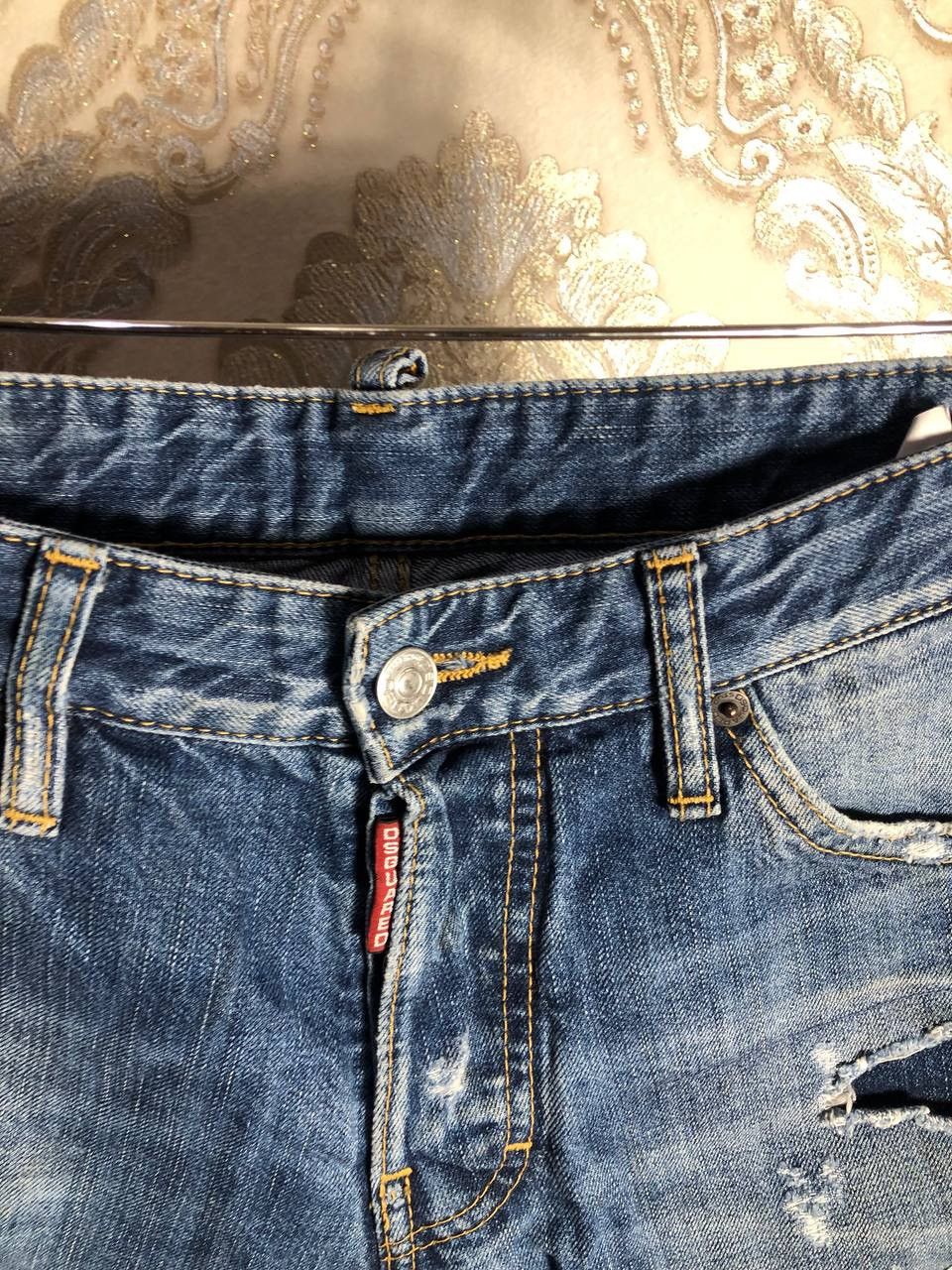 Dsquared2 × Vintage VERY RARE DSQUARED2 DENIM JEANS ITALIAN DESIGNER LUXURY Y2K Size US 32 / EU 48 - 4 Thumbnail