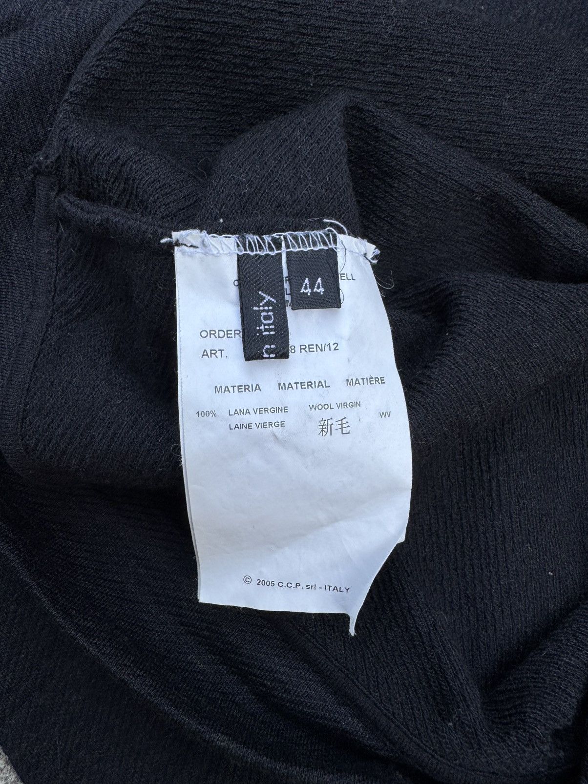 Carol Christian Poell CAROL CHRISTIAN POELL WOOL HIGH NECK SWEATER TM/1978 REN/12 Size US L / EU 52-54 / 3 - 7 Thumbnail