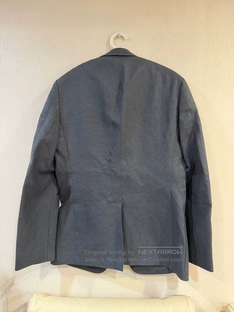 Hermes Hermes Blue Vintage Casual Blazer Size 46R - 2 Thumbnail