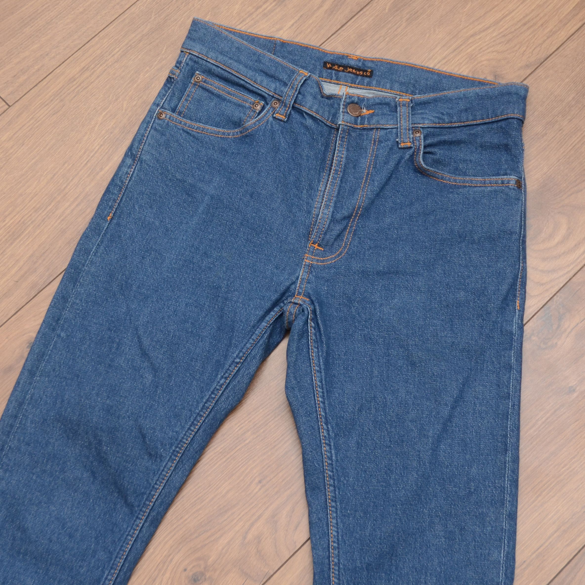 Nudie Jeans Nudie Jeans Lean Dean Lean Dean Broken Twill Slim W30 L32 Size US 30 / EU 46 - 10 Thumbnail