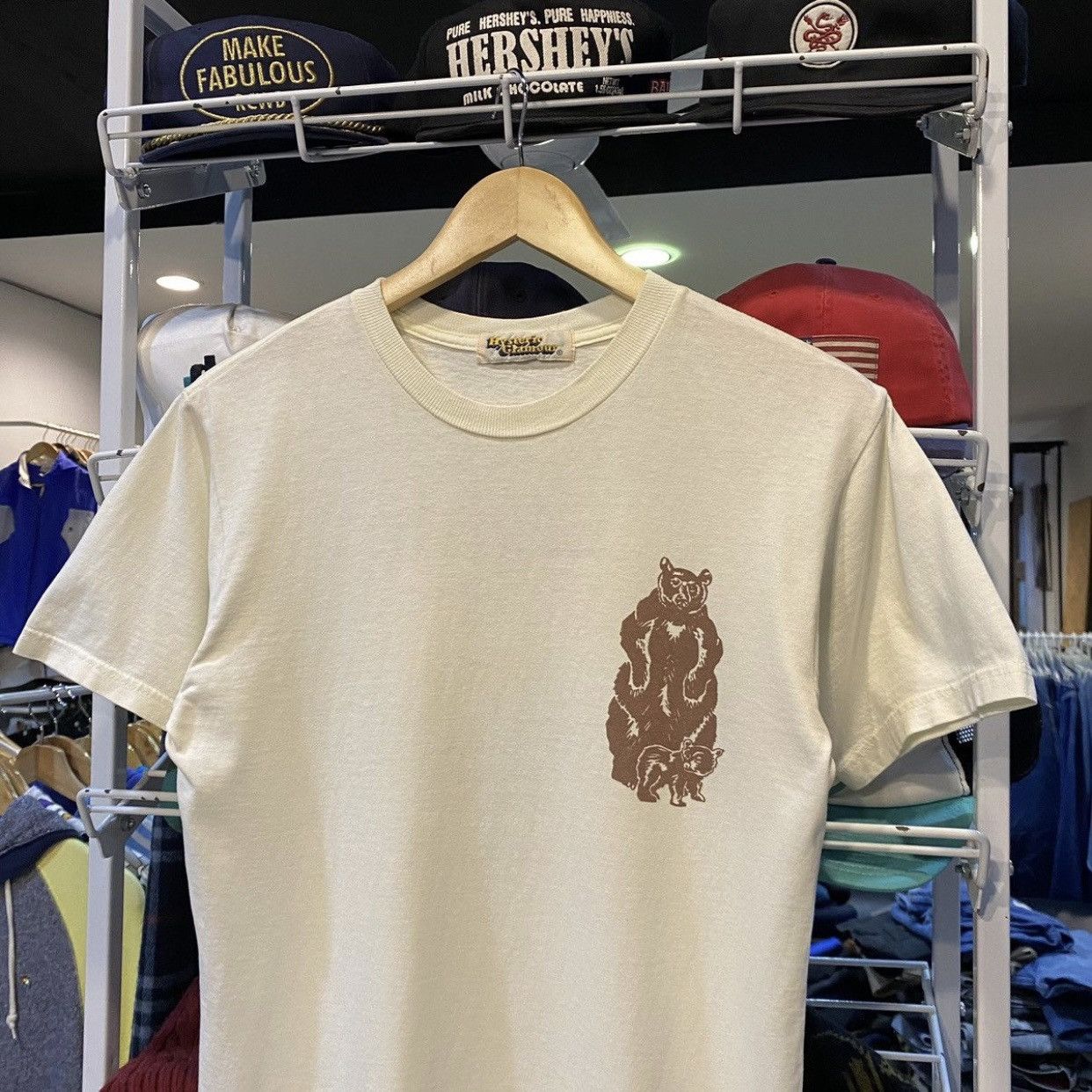 Hysteric Glamour × Vintage VINTAGE‼️Hysteric Glamour Bear Tee Size US S / EU 44-46 / 1 - 3 Thumbnail