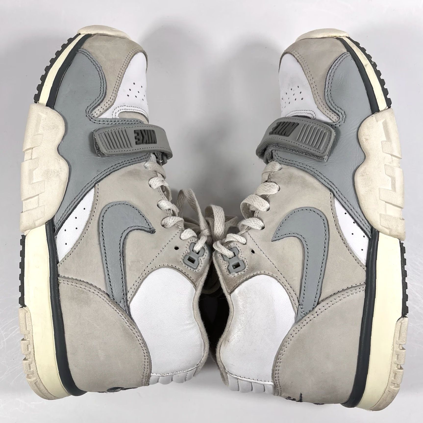 Nike Nike Air Trainer 1 Sneaker DM0521-001 Men 8.5 Photon Dust Gray Leather Athletic Trainers Shoes Shirt Size US 8 / EU 41 - 6 Thumbnail