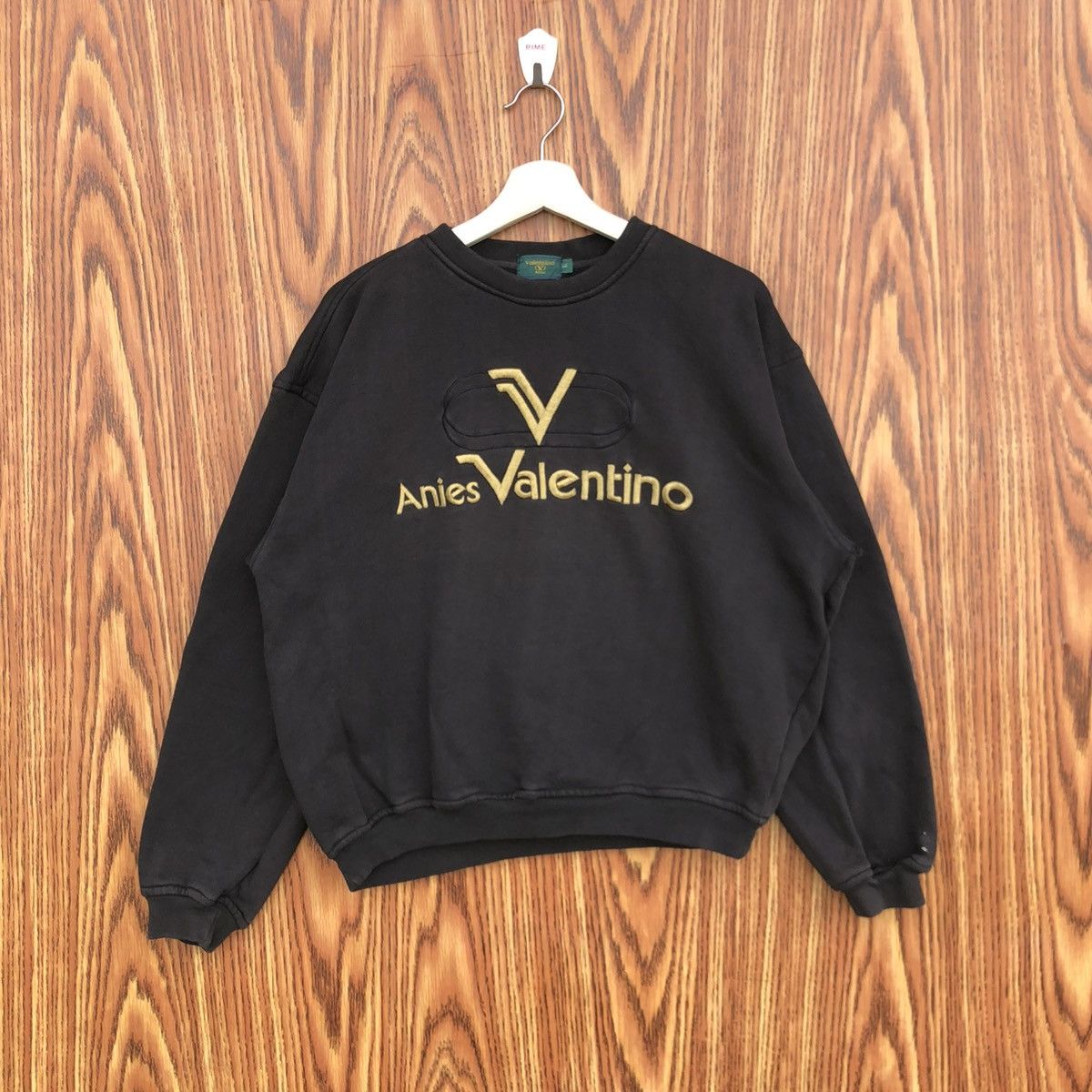Vintage Vintage Designer Anies Valentino Sweatshirt Size US L / EU 52-54 / 3 - 1 Thumbnail