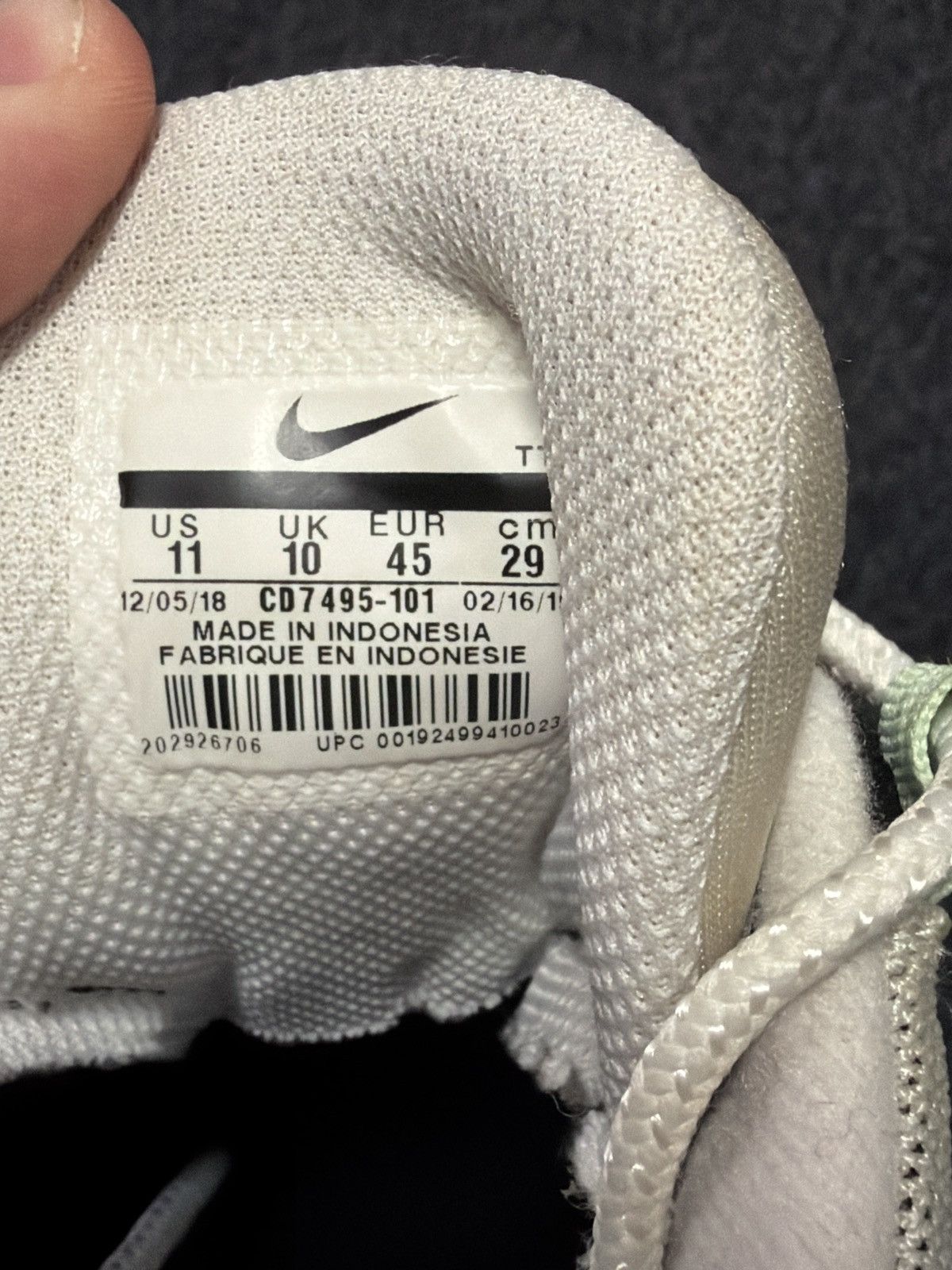 Nike Nike Air Max 95 OG Fresh Mint - Size US 11 / EU 45 / UK 10 Size US 11 / EU 44 - 8 Thumbnail