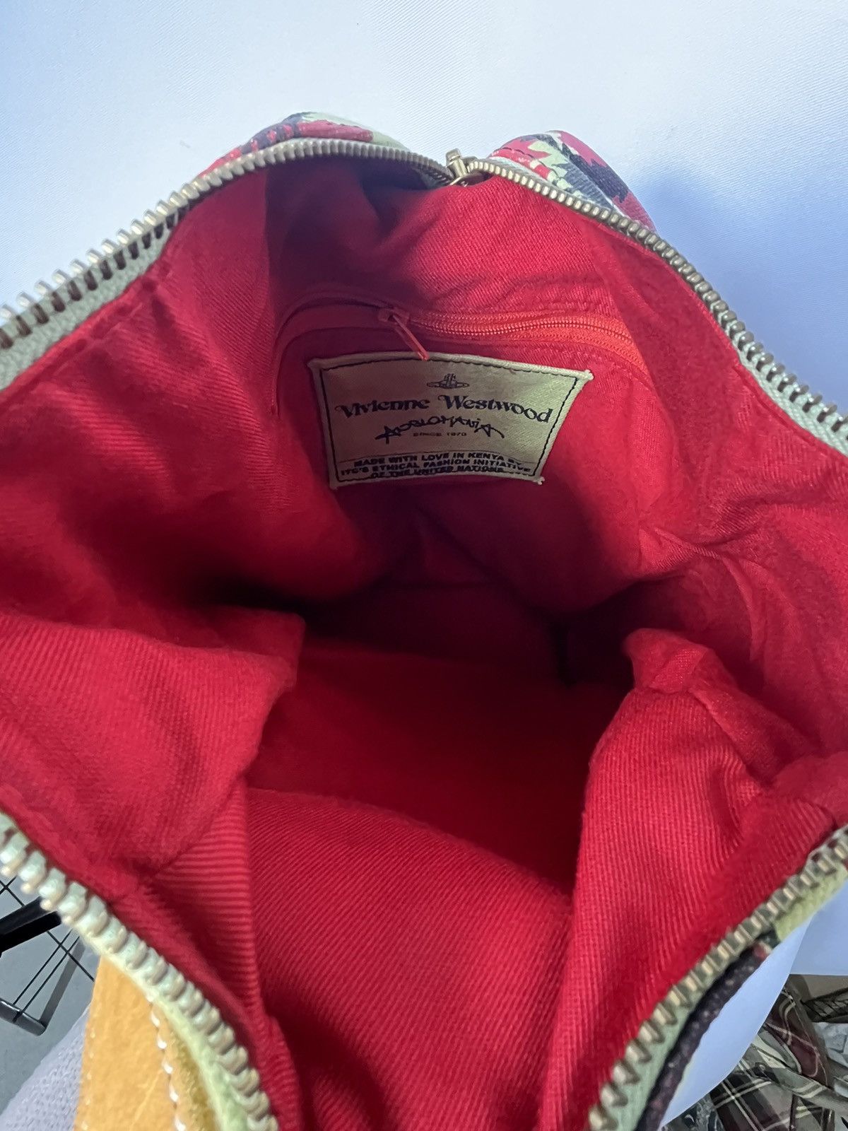 Vivienne Westwood Kenya Canvas Single Strap Backpack Bag Size ONE SIZE - 11 Thumbnail
