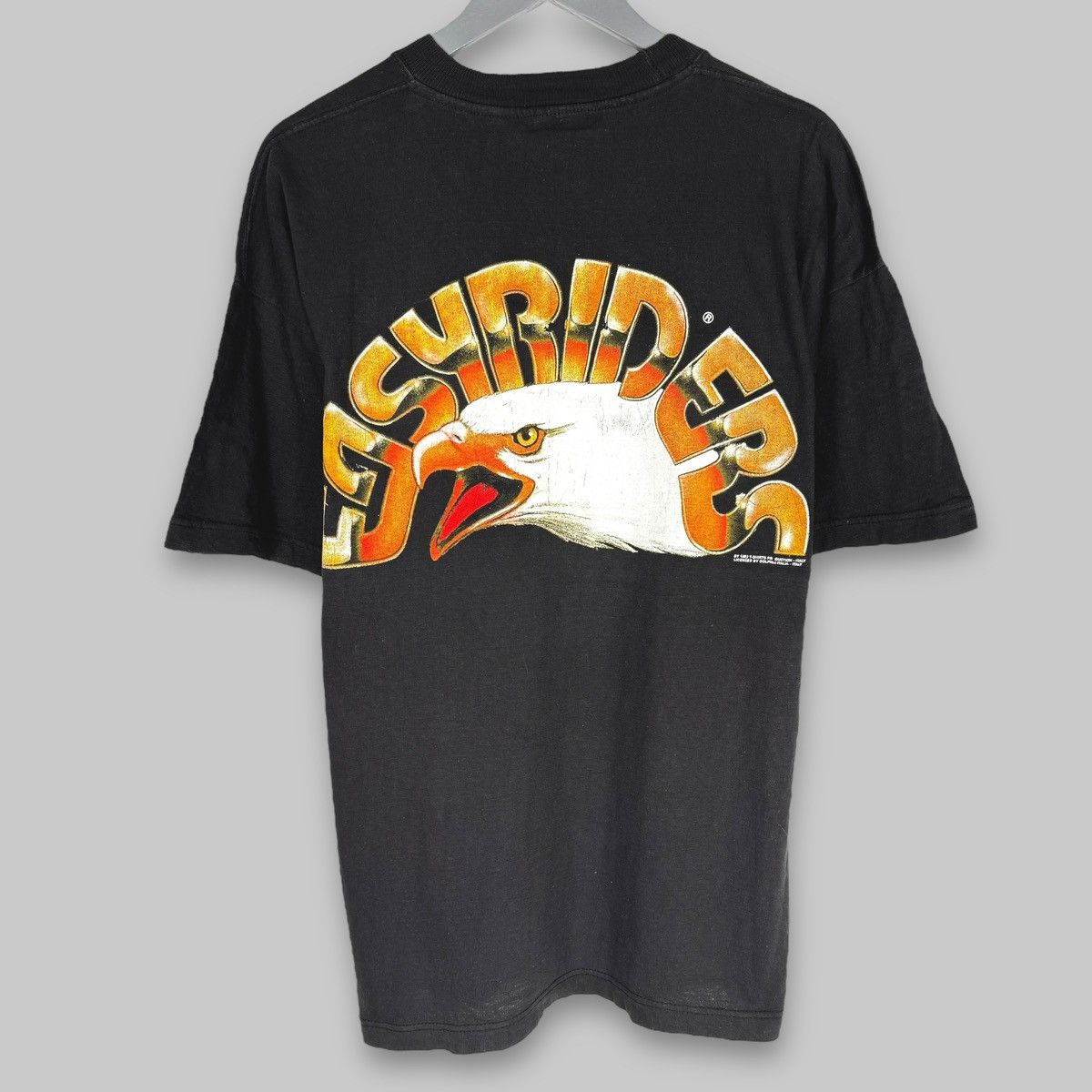 Harley Davidson Vintage 1999 Easyriders Metallica Style Motor Euro T Shirt Size US XL / EU 56 / 4 - 2 Thumbnail
