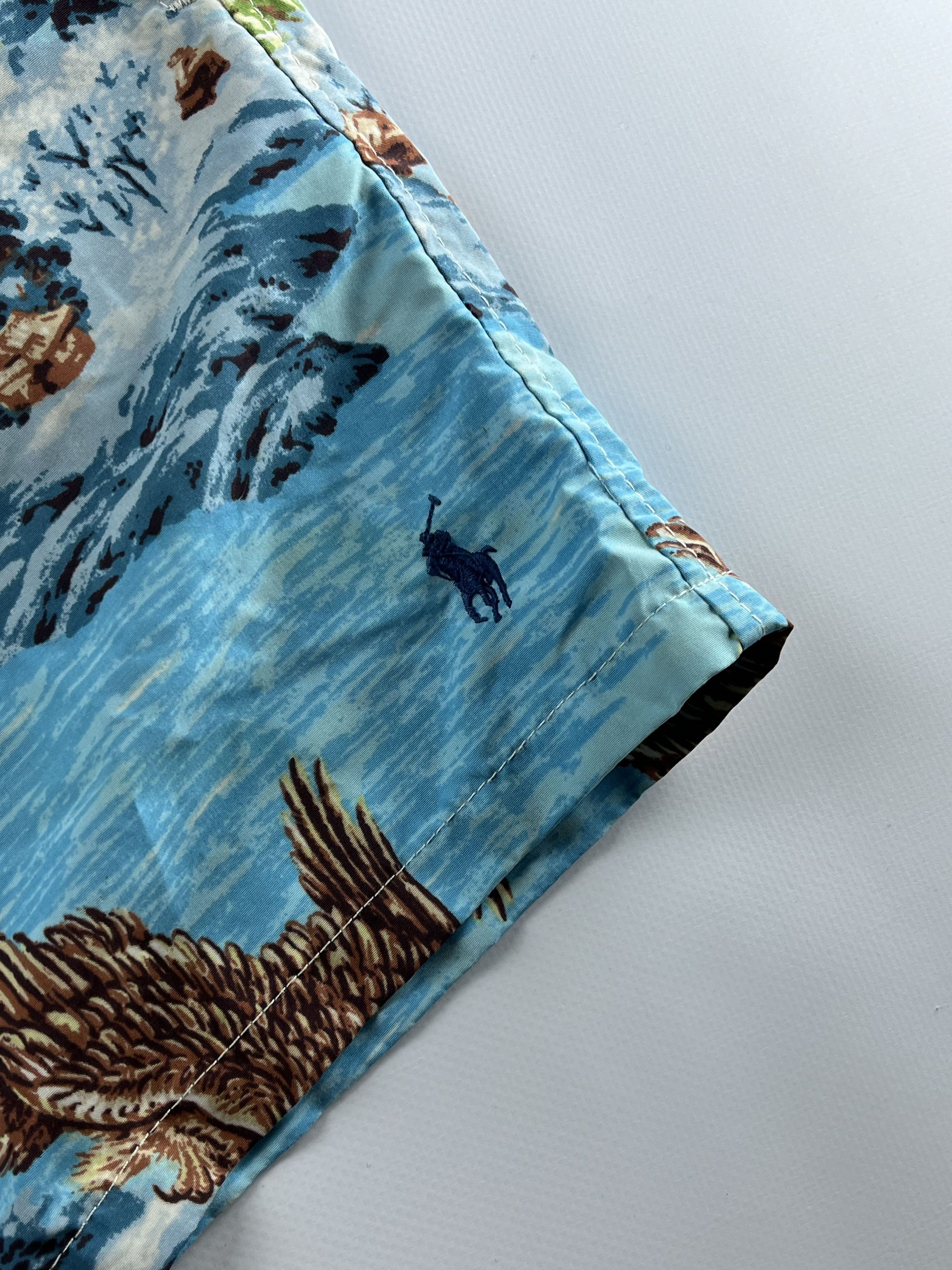 Polo Ralph Lauren × Ralph Lauren × Vintage Polo Ralph Lauren Swim Trunks Size US L / EU 52-54 / 3 - 2 Thumbnail