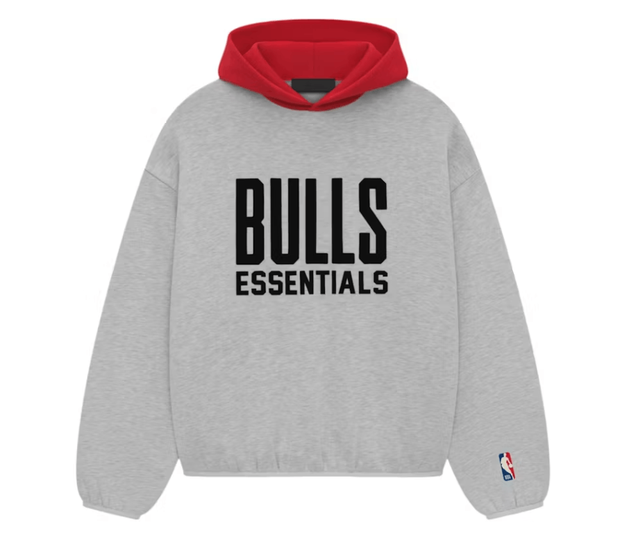 Fear of God × NBA Fear of God Essentials NBA Bulls Hoodie Light Grey S Size US S / EU 44-46 / 1 - 1 Thumbnail