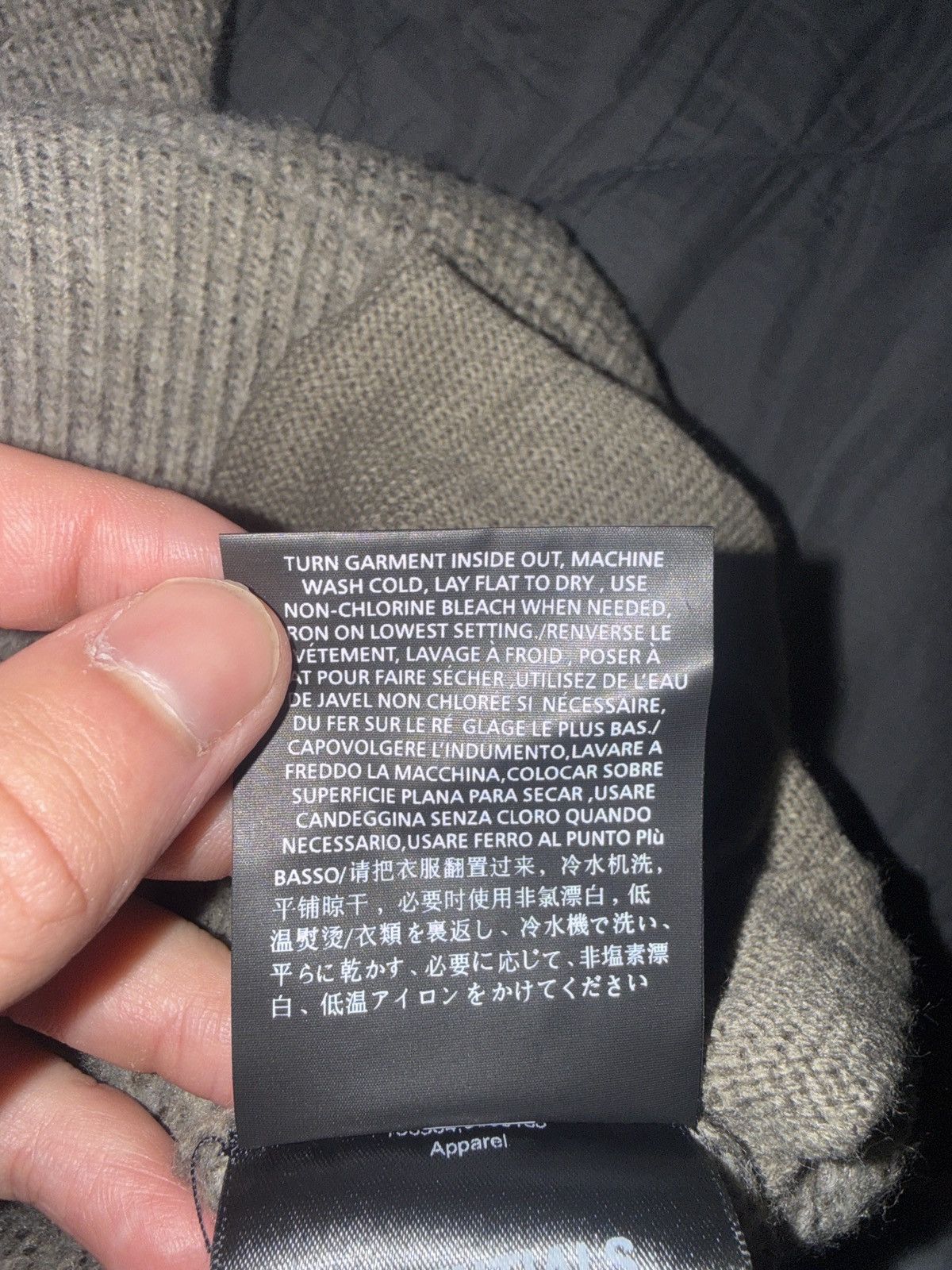 Essentials Essentials Fear of god Waffle Knit Hoodie Size US S / EU 44-46 / 1 - 9 Thumbnail