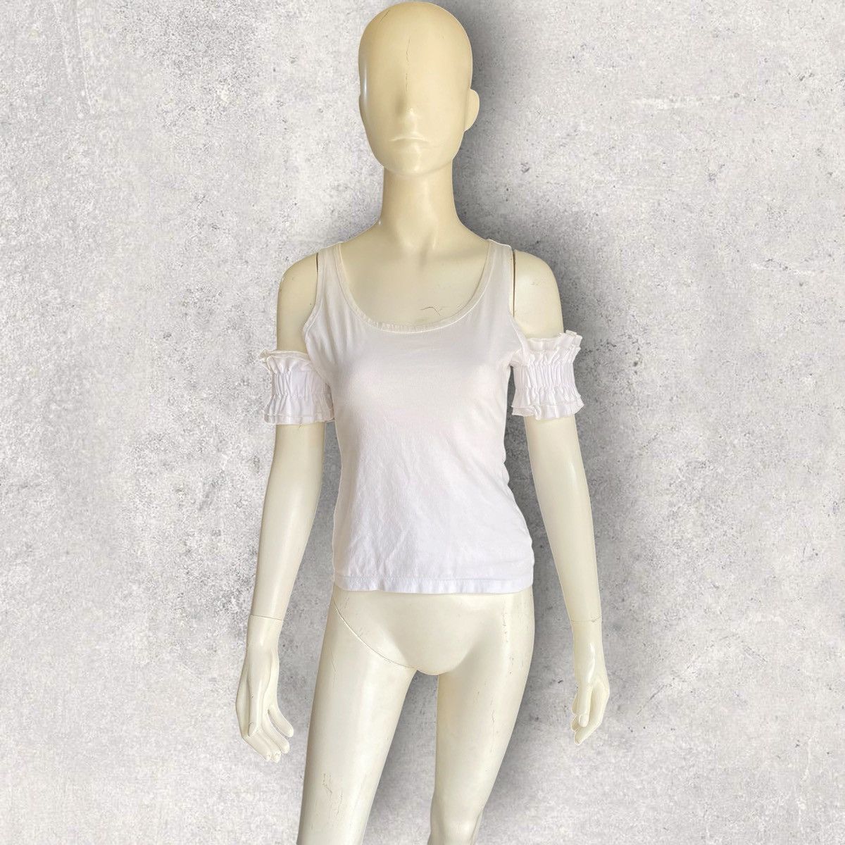 Jean Paul Gaultier JPG Off Shoulder Tank Top Size M / US 6-8 / IT 42-44 - 1 Thumbnail