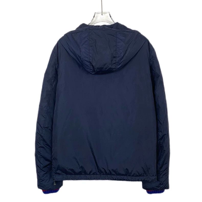 Gucci Gucci Color-blocked striped zipper cotton jacket 2502-Nexta Size US S / EU 44-46 / 1 - 2 Thumbnail
