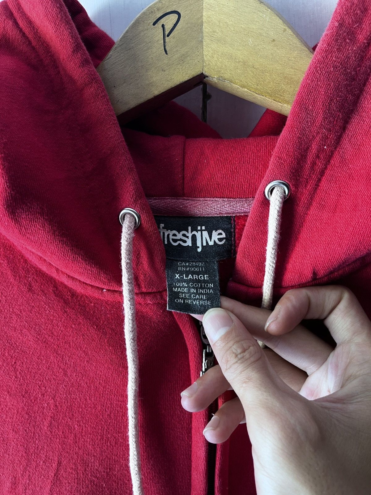 Freshjive Vintage Freshjive OG Streetwear Ziphood Size US XL / EU 56 / 4 - 6 Thumbnail