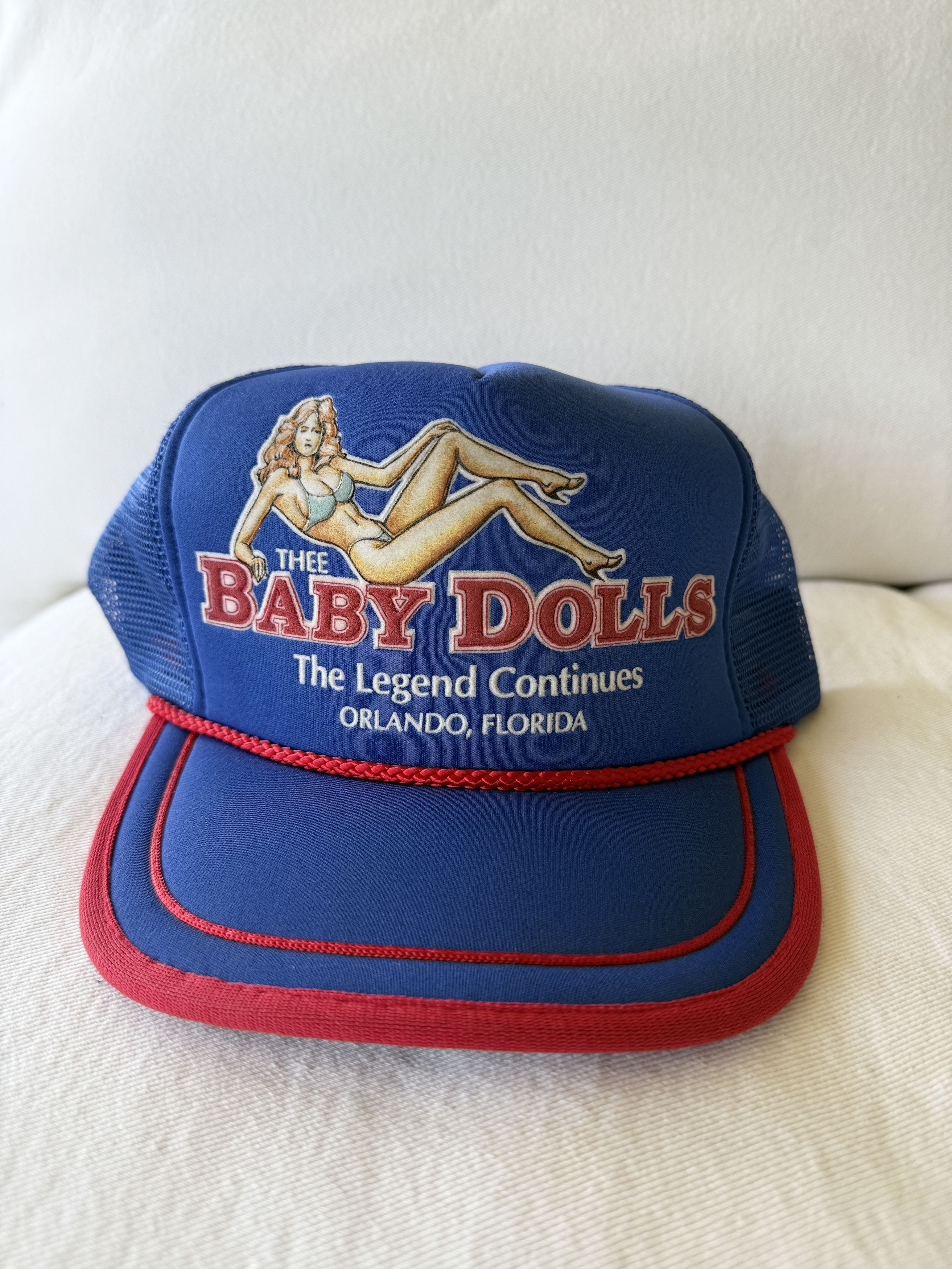 Vintage Vintage The Baby Dolls Florida Trucker Size ONE SIZE - 1 Thumbnail