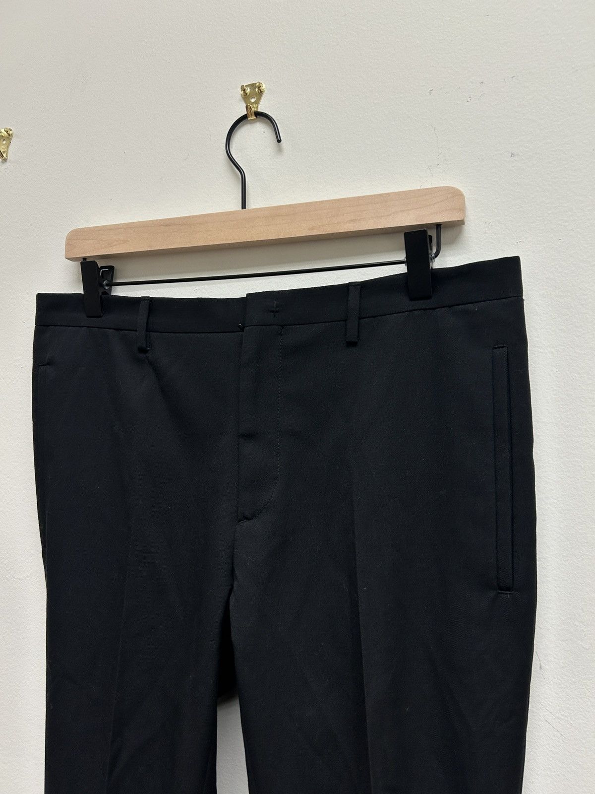 Miu Miu 2023 Wool Ankle Zip Trousers Size US 30 / EU 46 - 5 Thumbnail