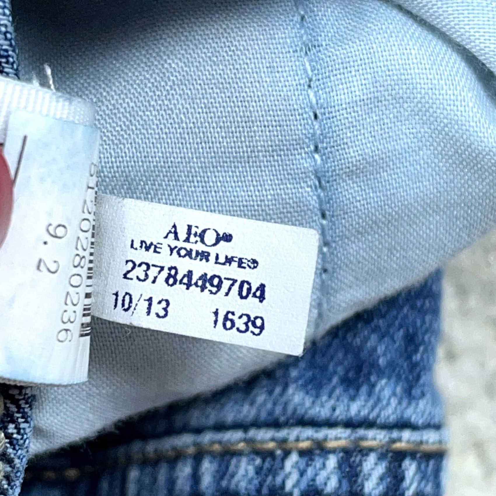 American Eagle Outfitters American Eagle Outfitters Denim Jacket Women L Blue Cropped VTG Y2K 80s 90s Biker Jeans Power Casual Shirt/Outerwear Size 36" / US 14 / IT 50 - 6 Thumbnail