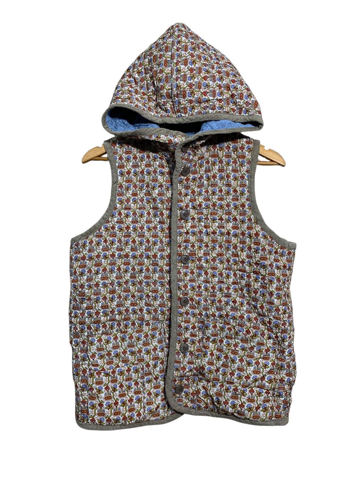 Issey Miyake 🔥Ne-Net Issey Miyake Reversible Hoodie Sleeveless Jacket Size US L / EU 52-54 / 3 - 5 Thumbnail