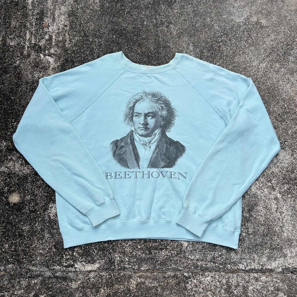Bape Vintage 90s A BATHING APE BEETHOVEN Sweatshirt Size US L / EU 52-54 / 3 - 3 Thumbnail