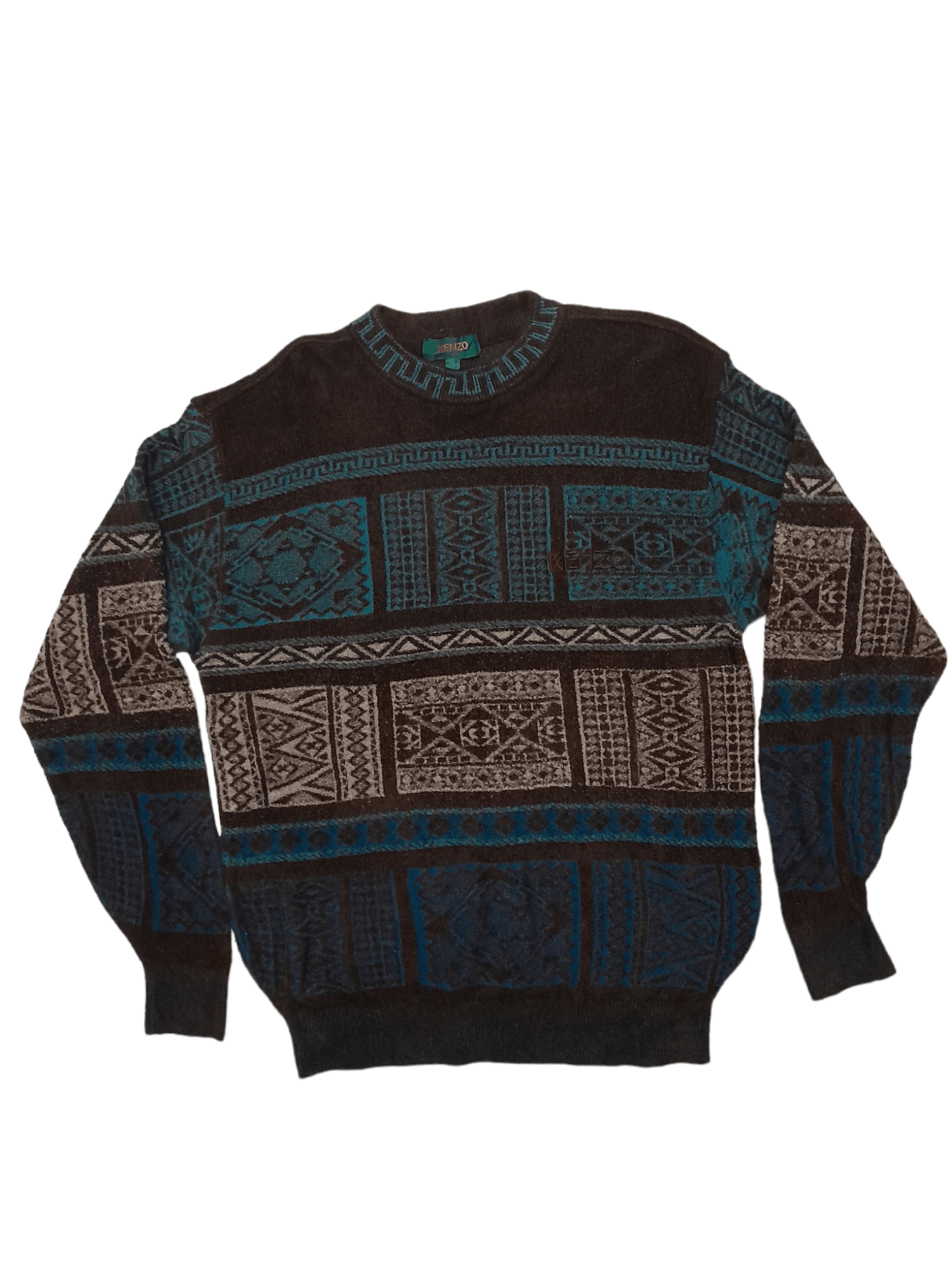 Kenzo KENZO Knitwear Kenzo Takada (S247) Size US M / EU 48-50 / 2 - 1 Thumbnail
