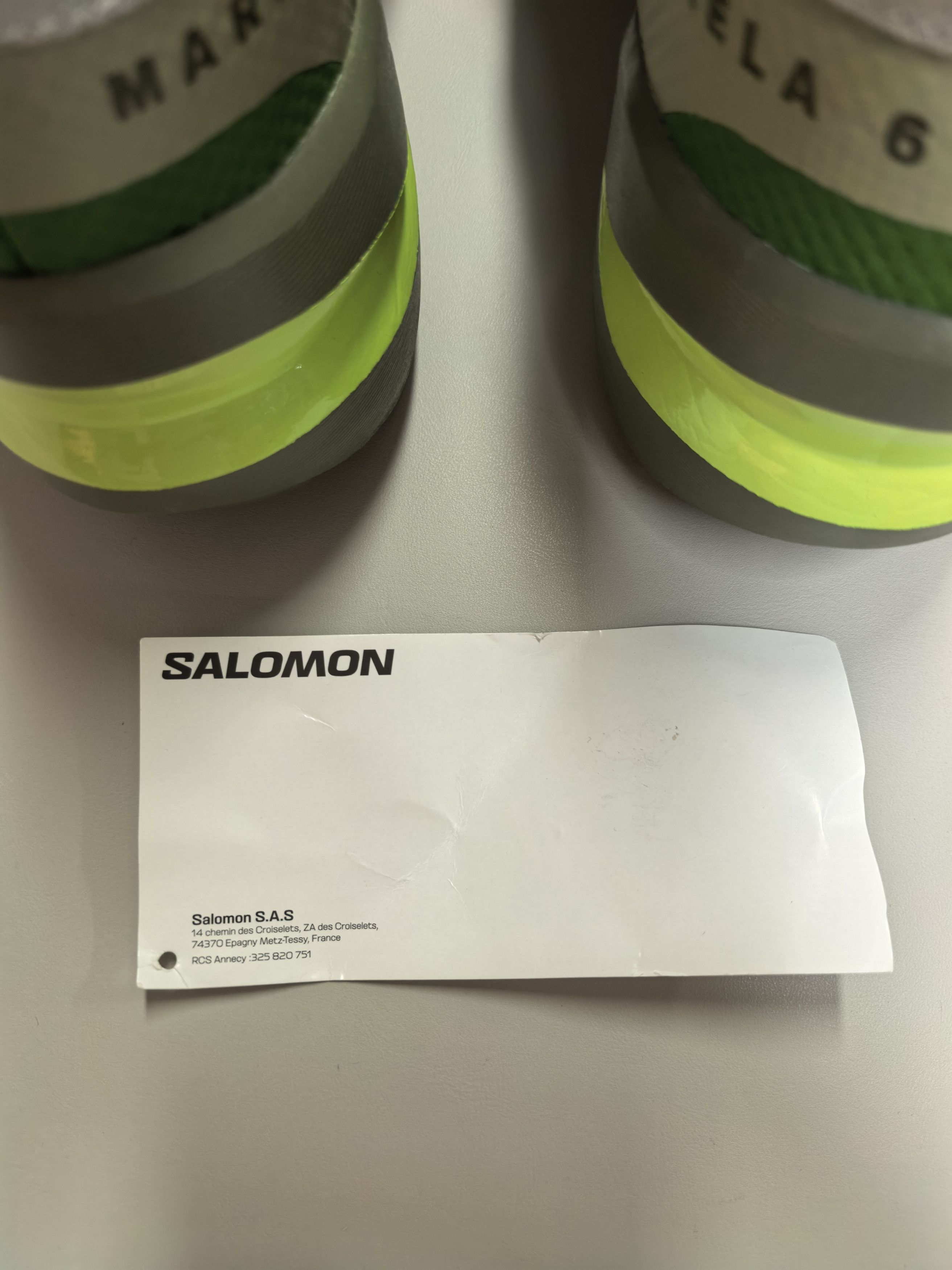 Maison Margiela NIB Cross Low - Green, 38，MM6 Maison Margiela x Salomon Size US 6.5 / IT 36.5 - 8 Thumbnail