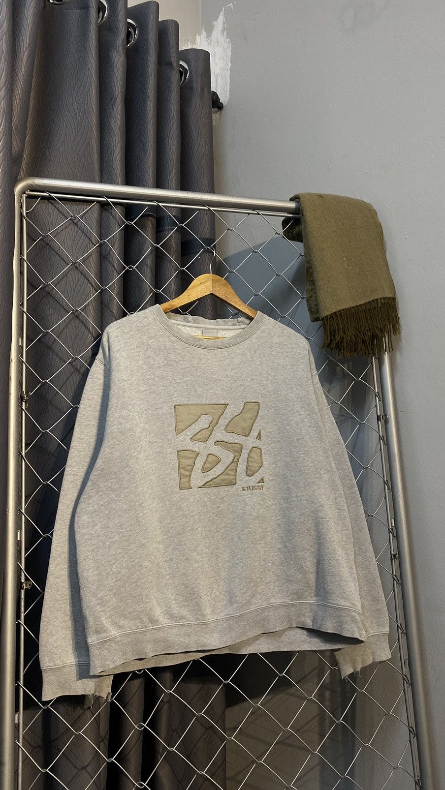 Japanese Brand ‼️NEED GONE‼️ VINTAGE STUSSY 00's SWEATSHIRT BOXY GREY MEDIUM Size US M / EU 48-50 / 2 - 1 Thumbnail