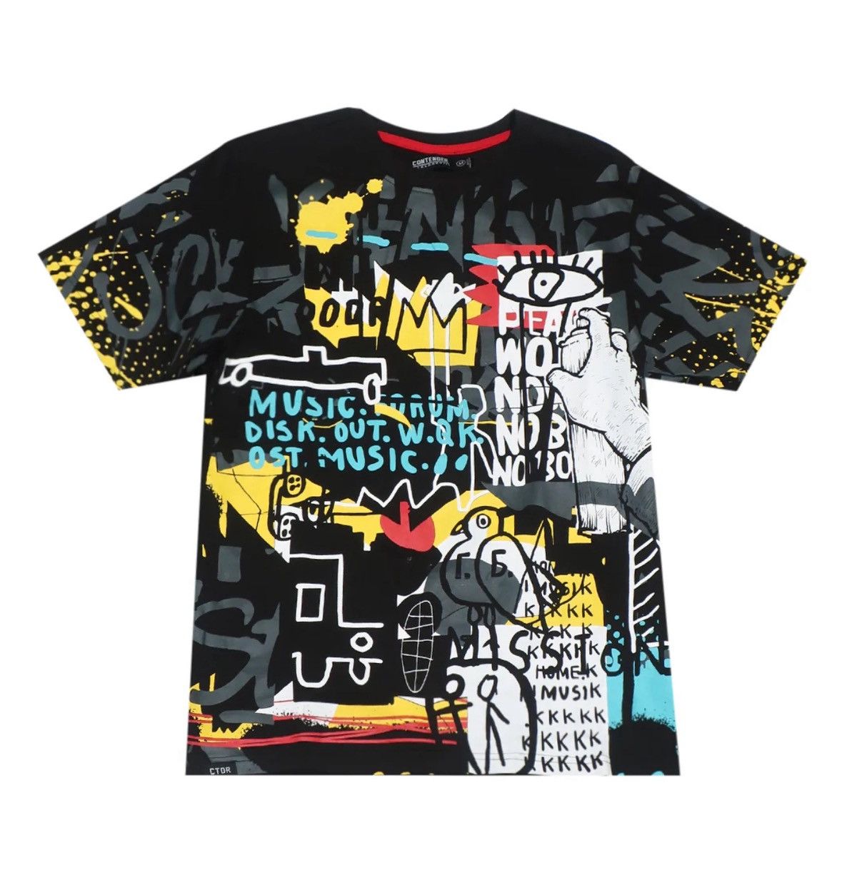 Other Contender mcmlxxxviii Mens Large Multicolor T-shirt Music Size US L / EU 52-54 / 3 - 1 Thumbnail