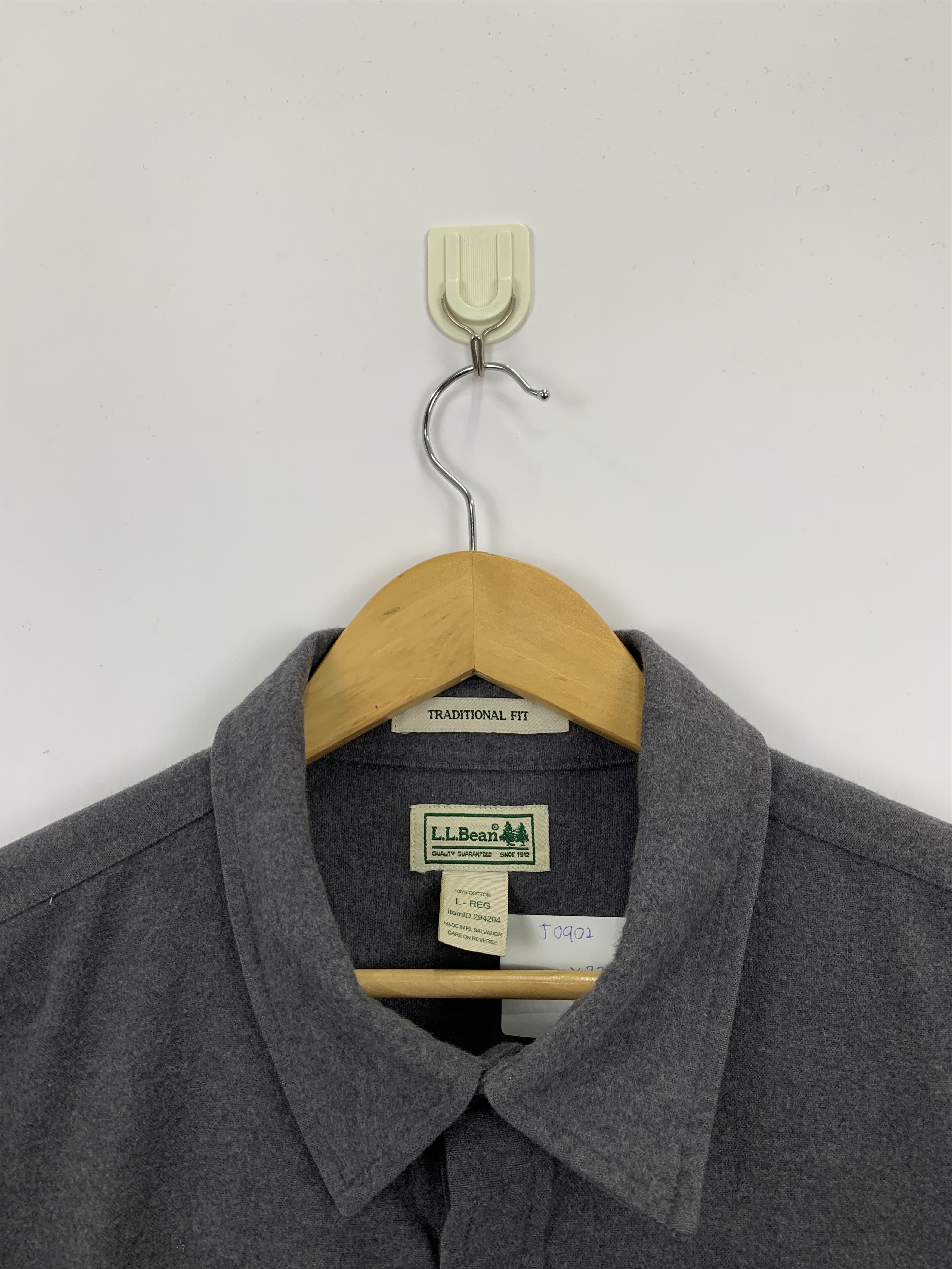 L.L. Bean Vintage 90s L.L. Bean Button Up Jacket J0902 Size US L / EU 52-54 / 3 - 9 Thumbnail