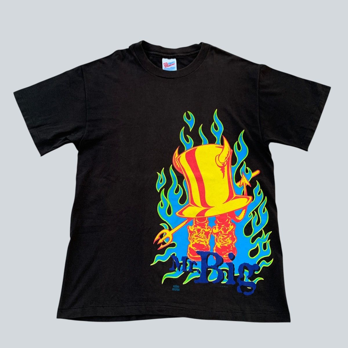 Other (L) Vintage 1994 Mr. Big Japandemonium Tour Tee Shirt Size US L / EU 52-54 / 3 - 1 Thumbnail
